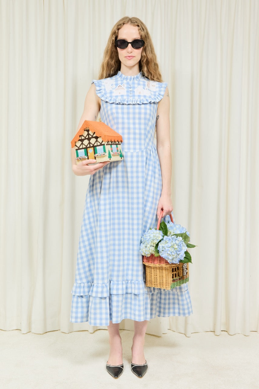 Colette Cottage Placket Midi Dress