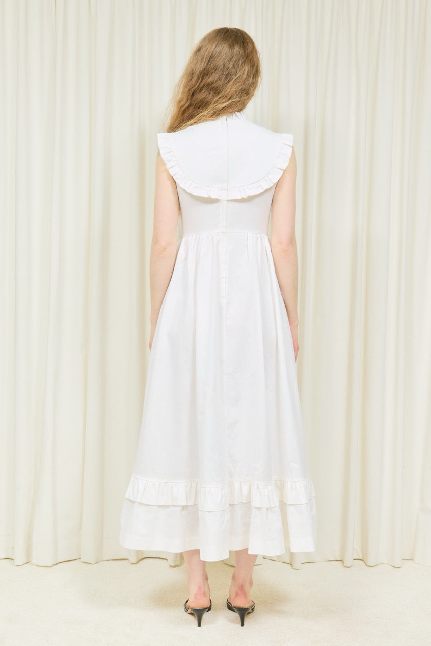 Colette Cottage Placket Midi Dress
