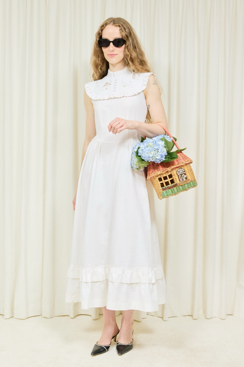 Colette Cottage Placket Midi Dress