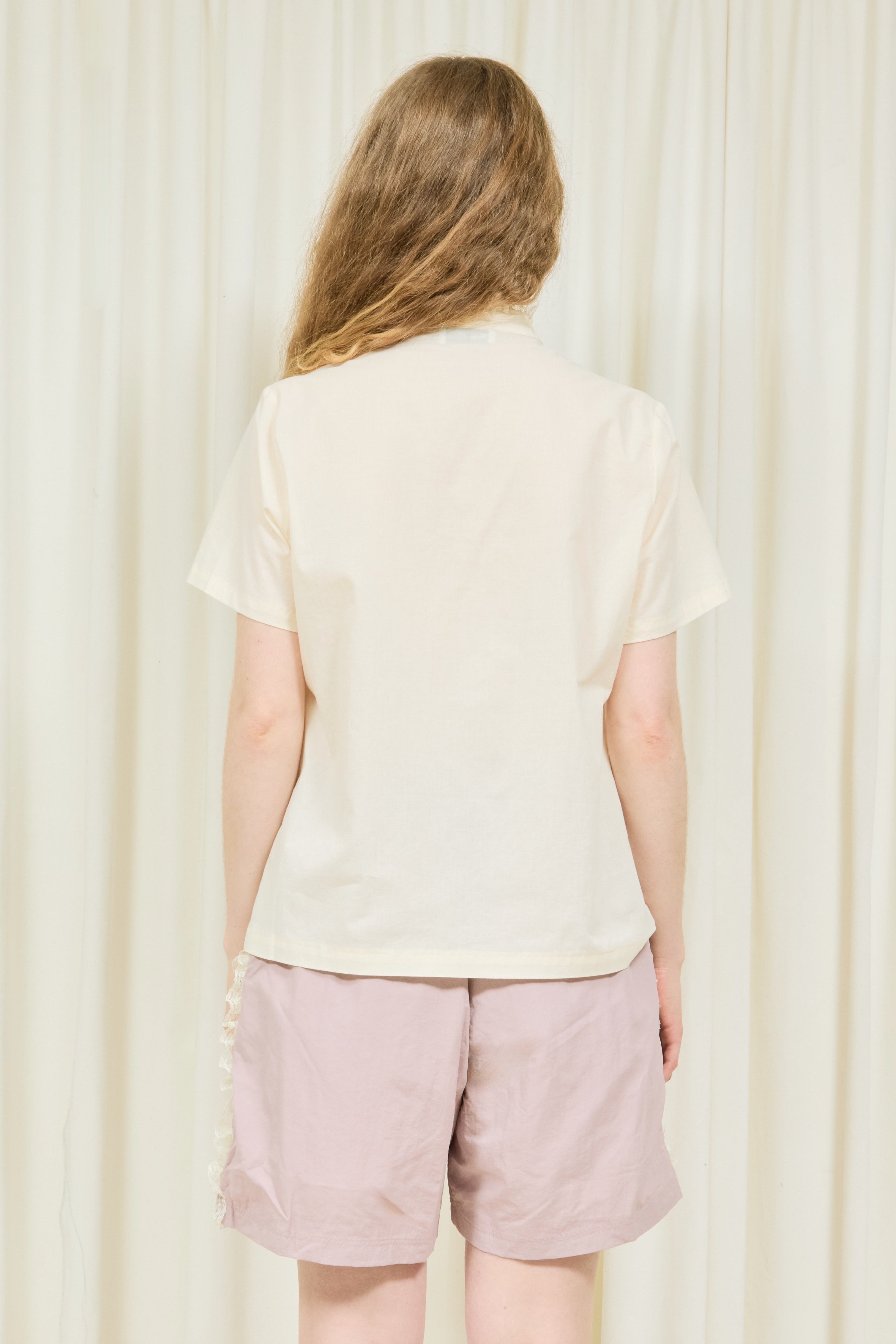 Corinna Lace Placket Shirt