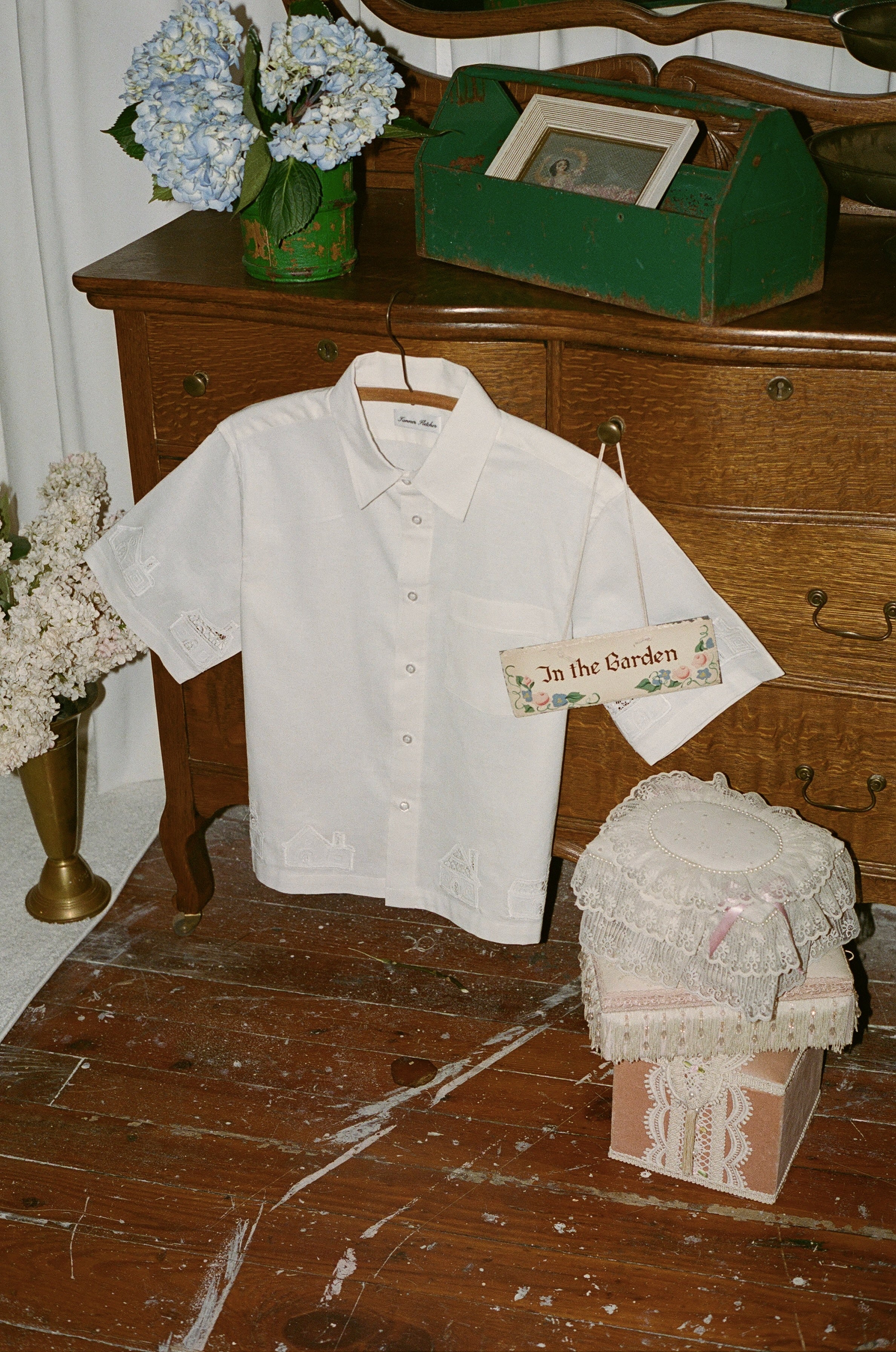 Edwin Cottage Embroidered Shirt