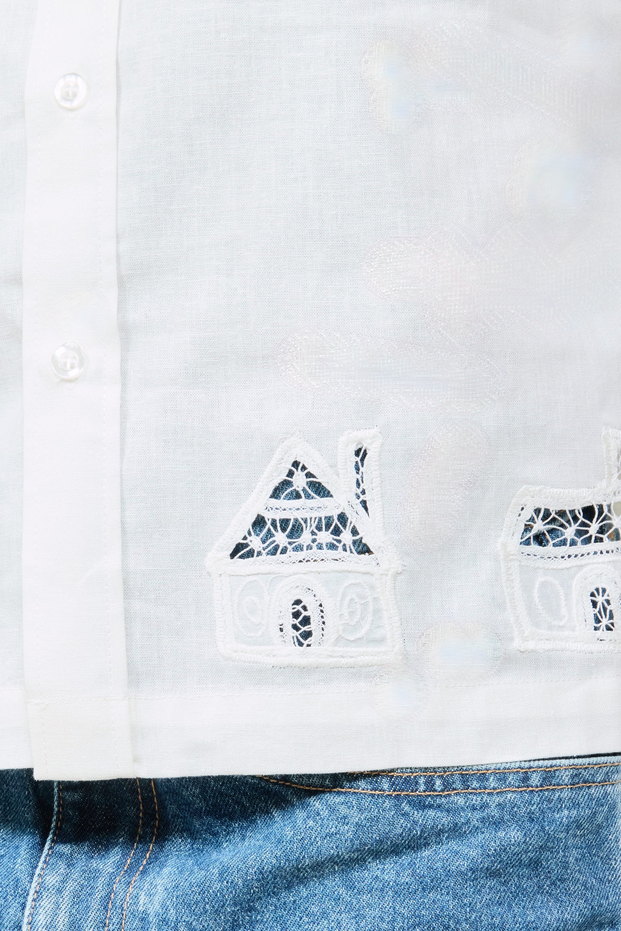 Edwin Cottage Embroidered Shirt