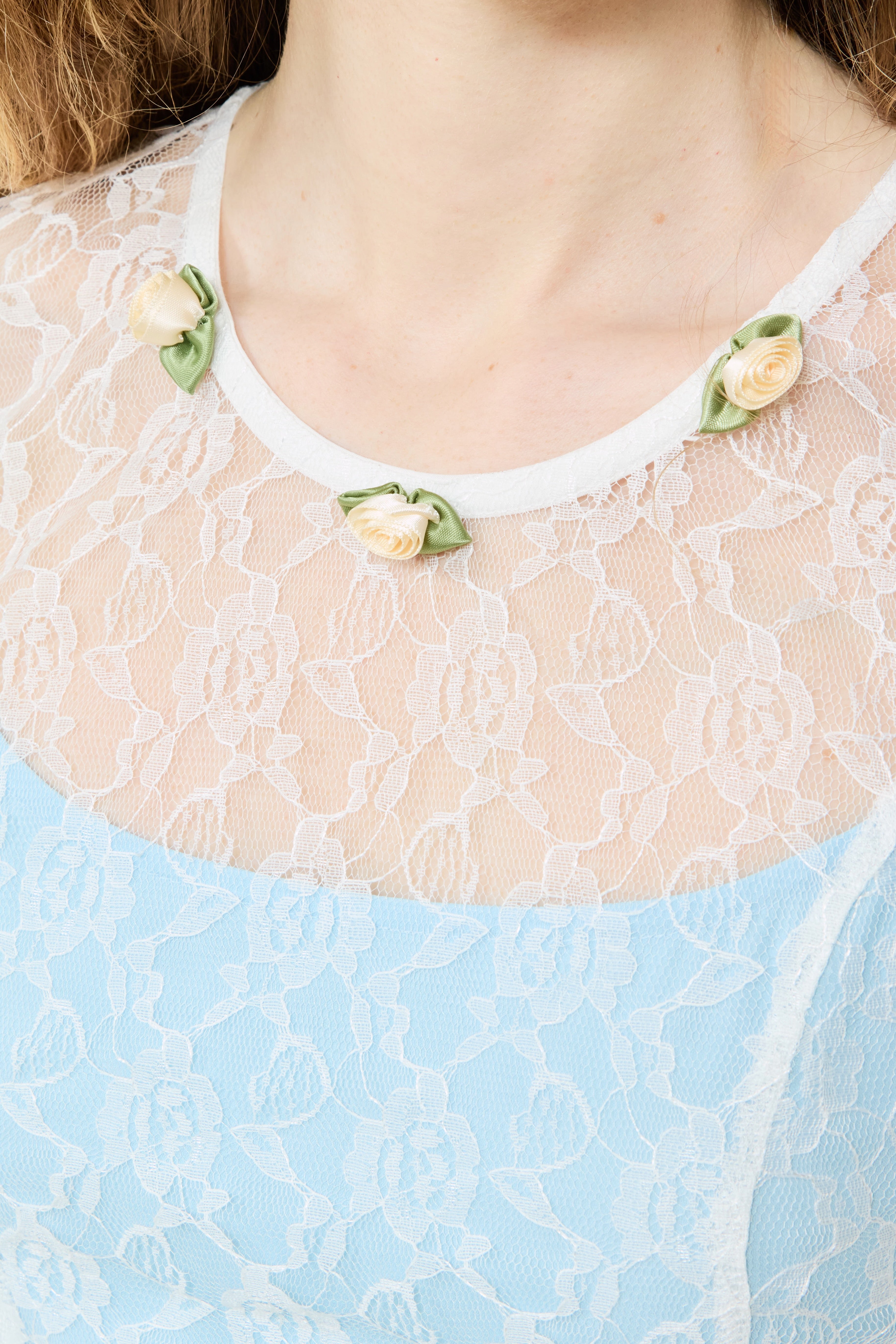 Frances Lace Layer Tee Dress