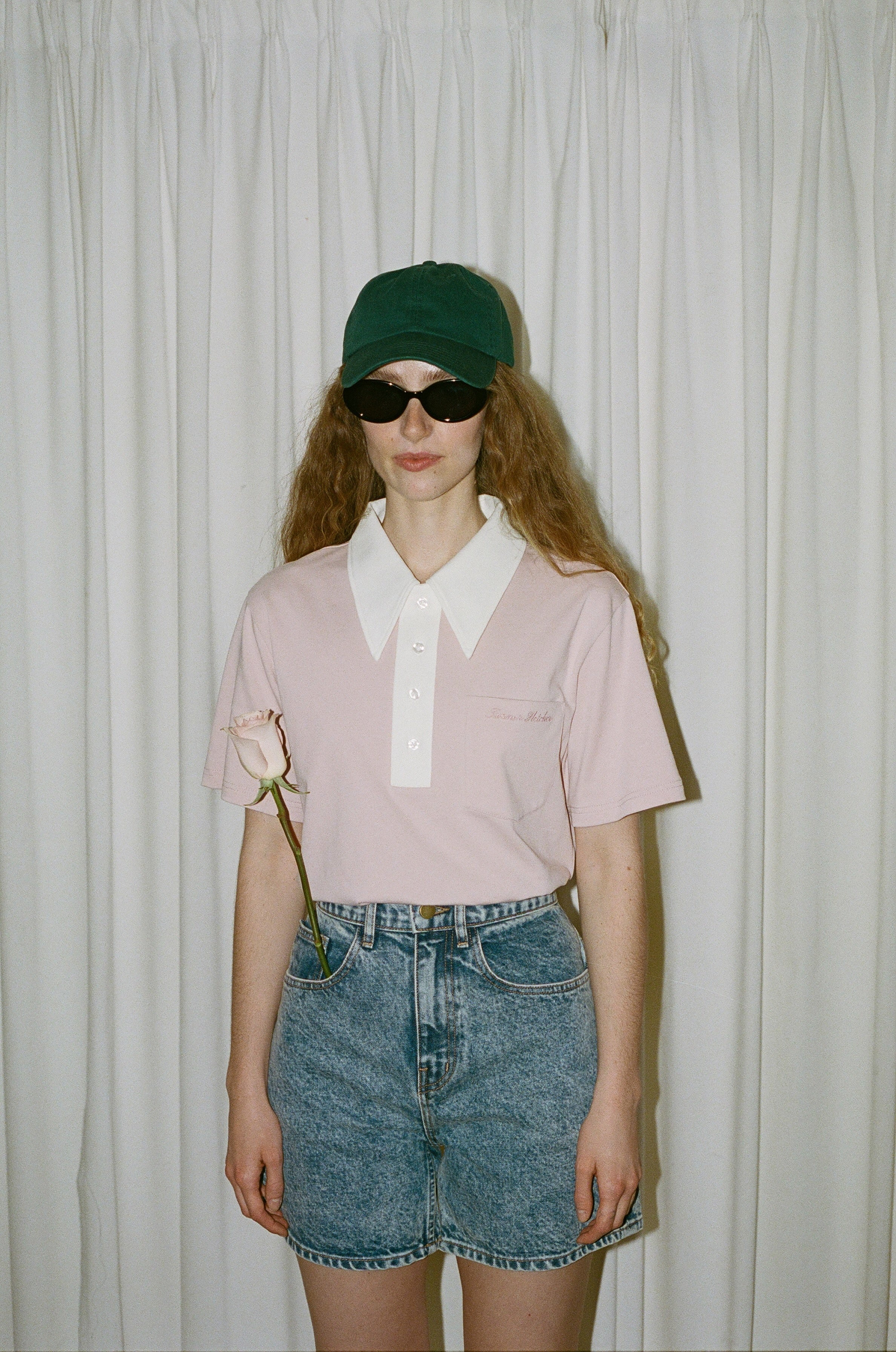 Frank Oversized Collar Polo