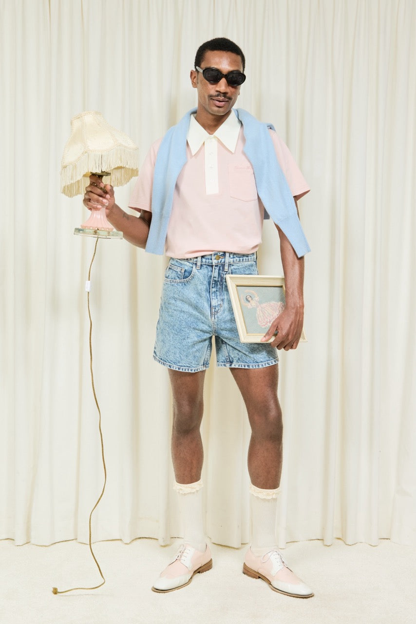Frank Oversized Collar Polo