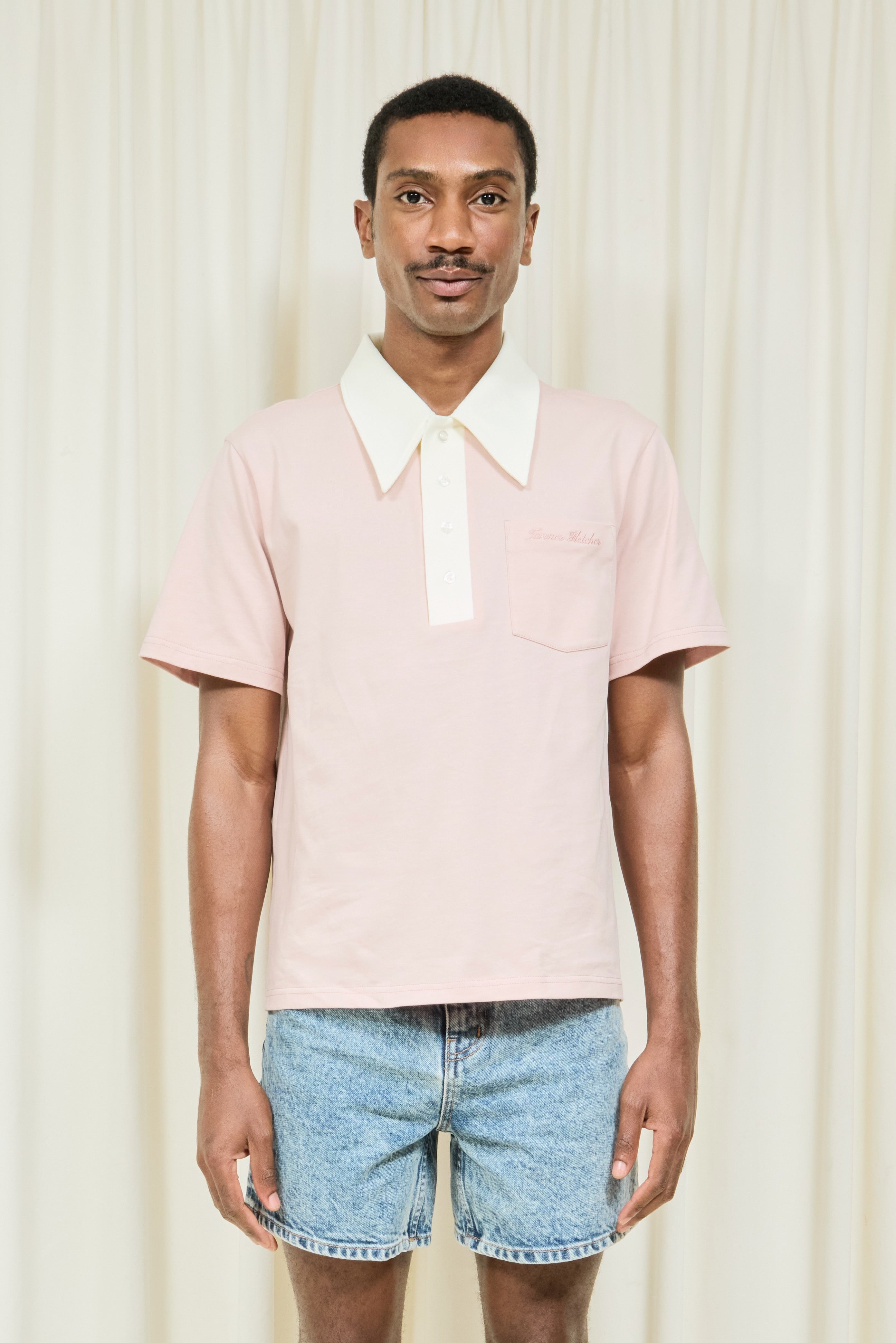 Frank Oversized Collar Polo
