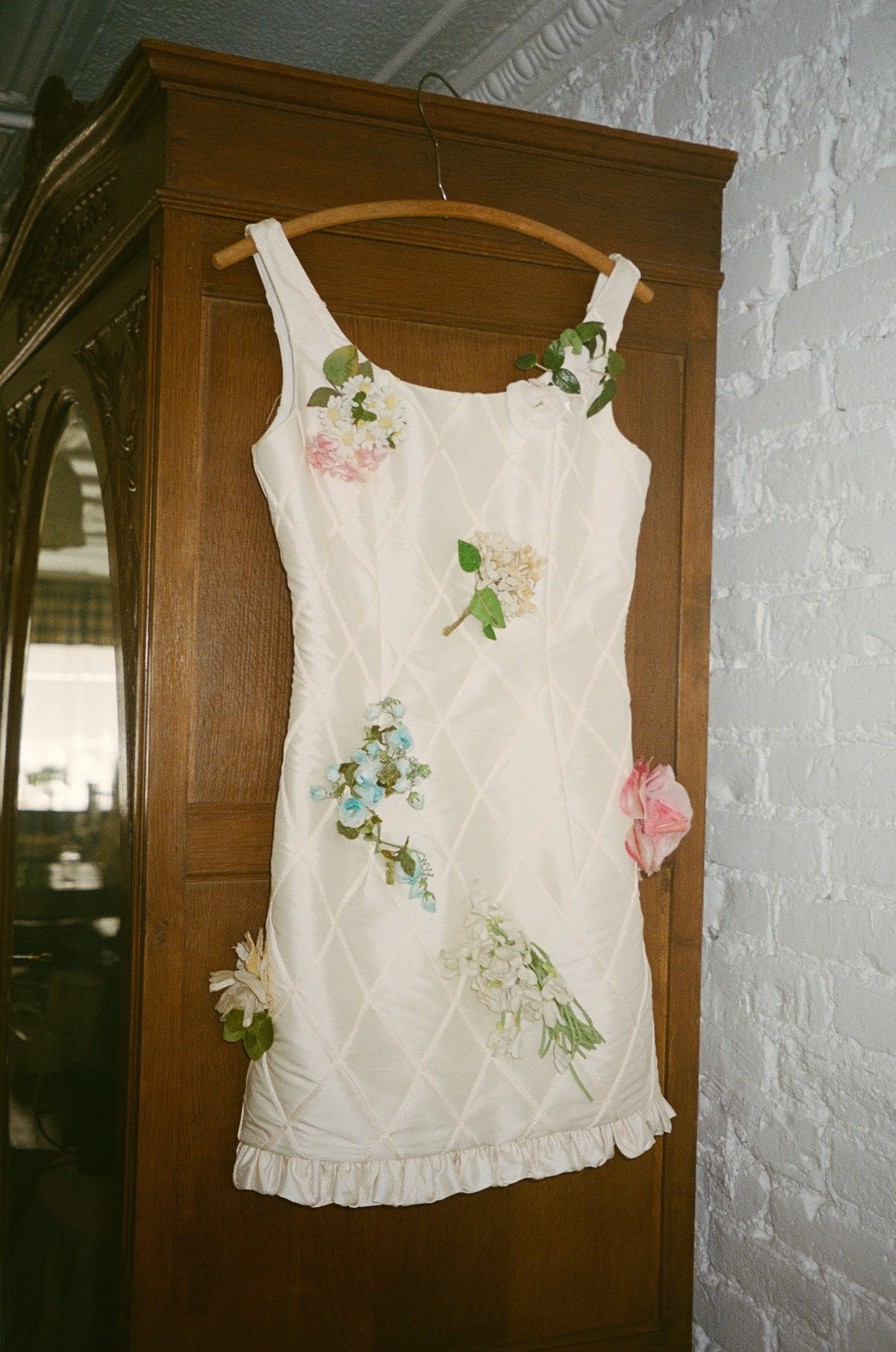 Lucie Garden Trellis Mini Dress