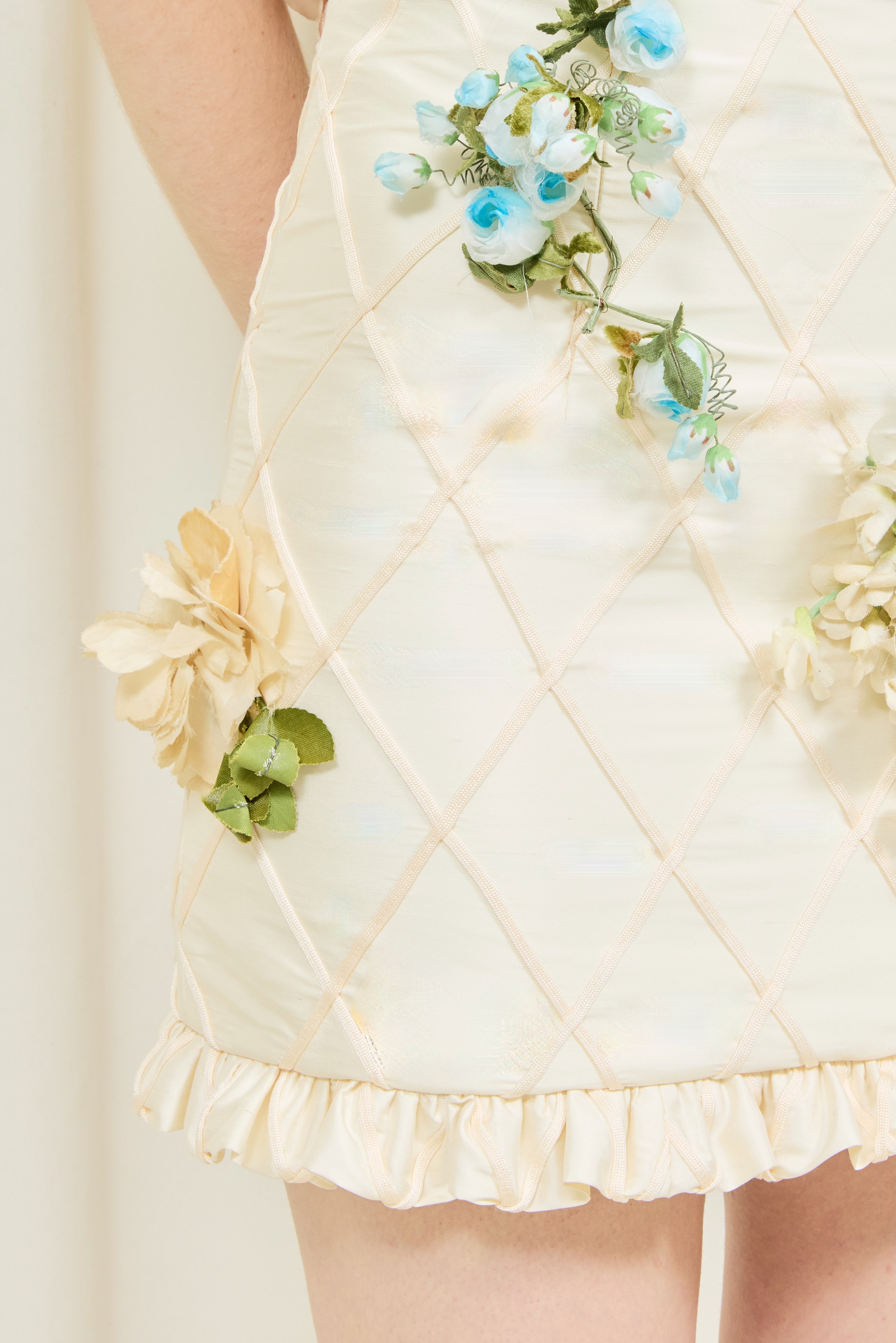 Lucie Garden Trellis Mini Dress