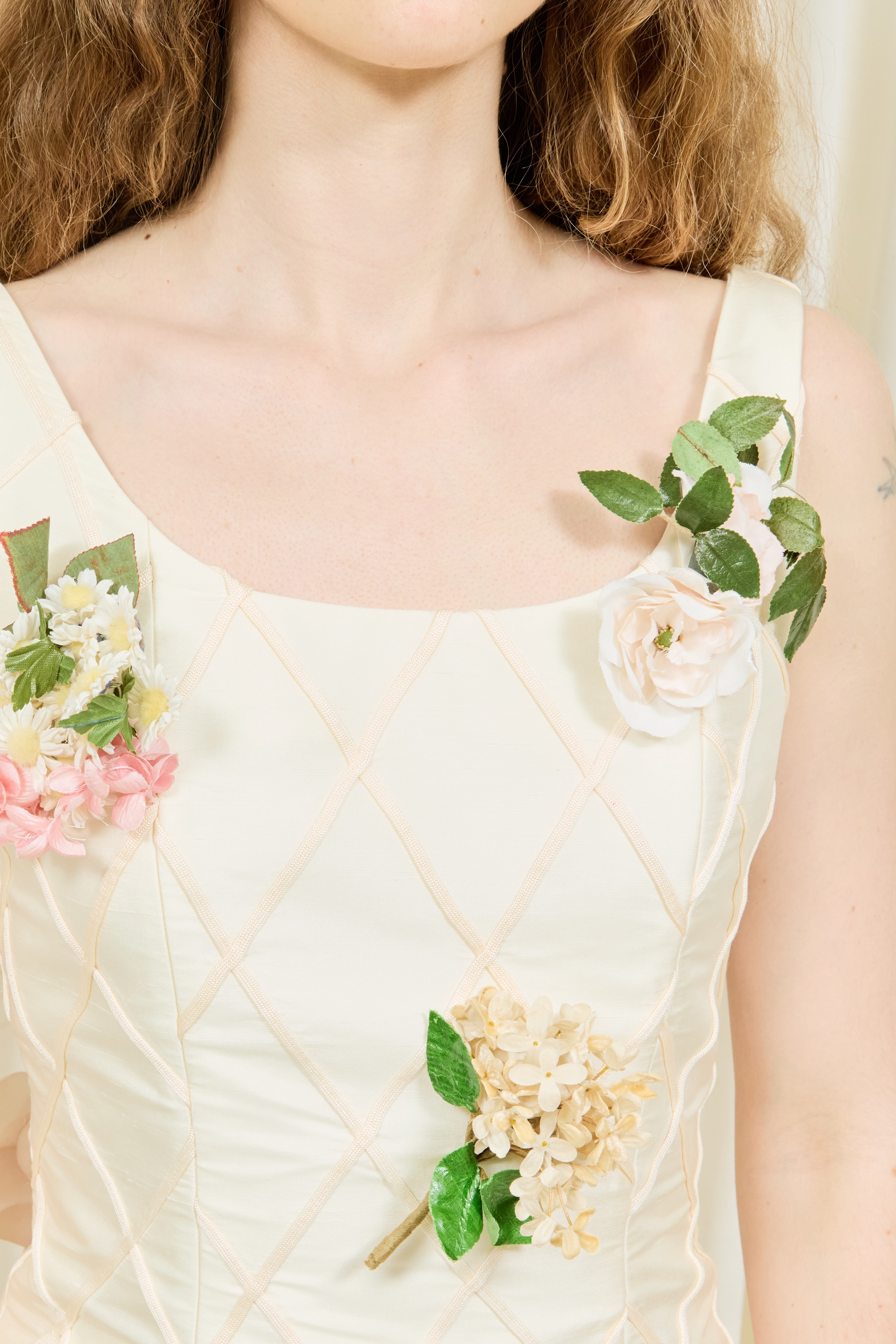 Lucie Garden Trellis Mini Dress