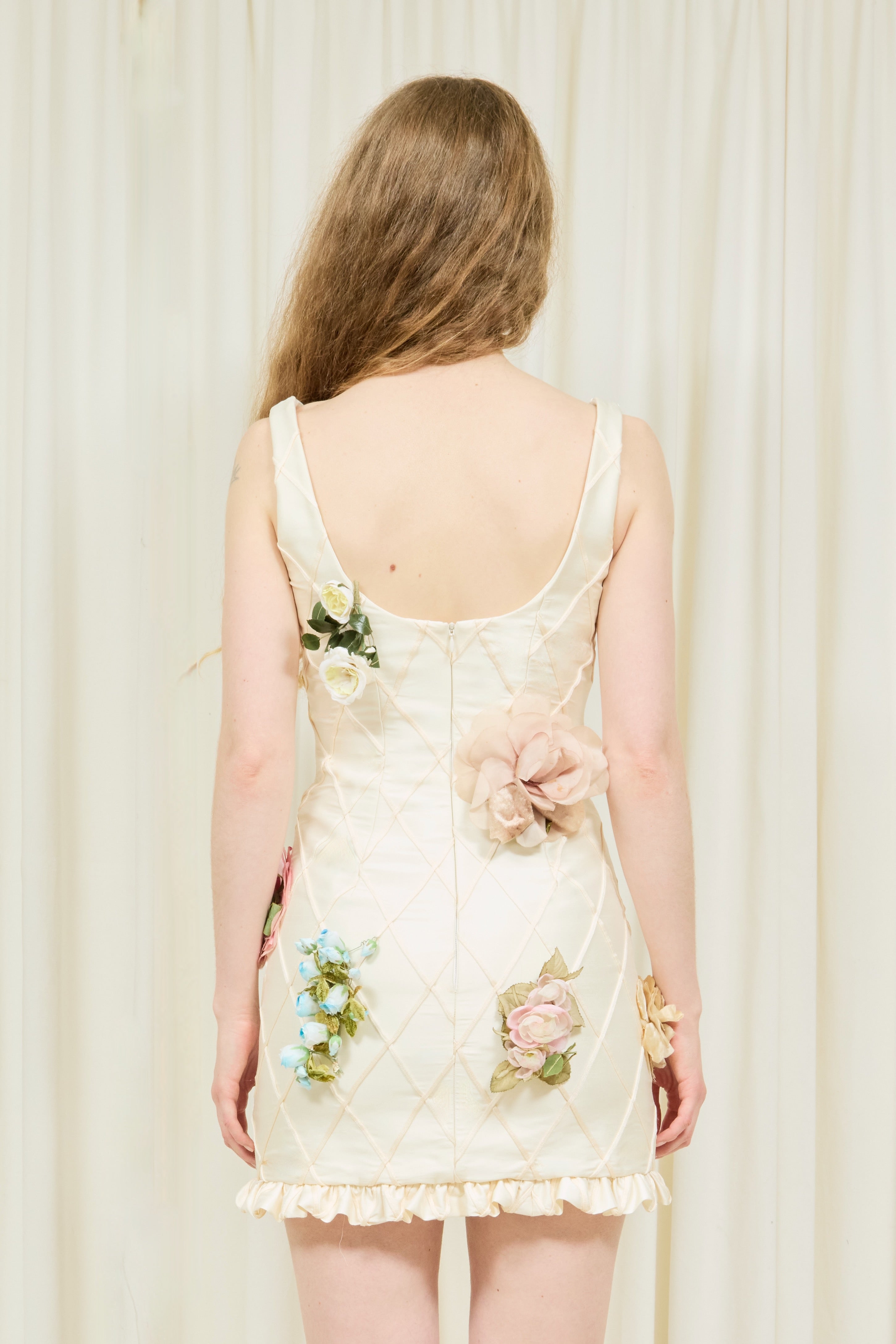 Lucie Garden Trellis Mini Dress