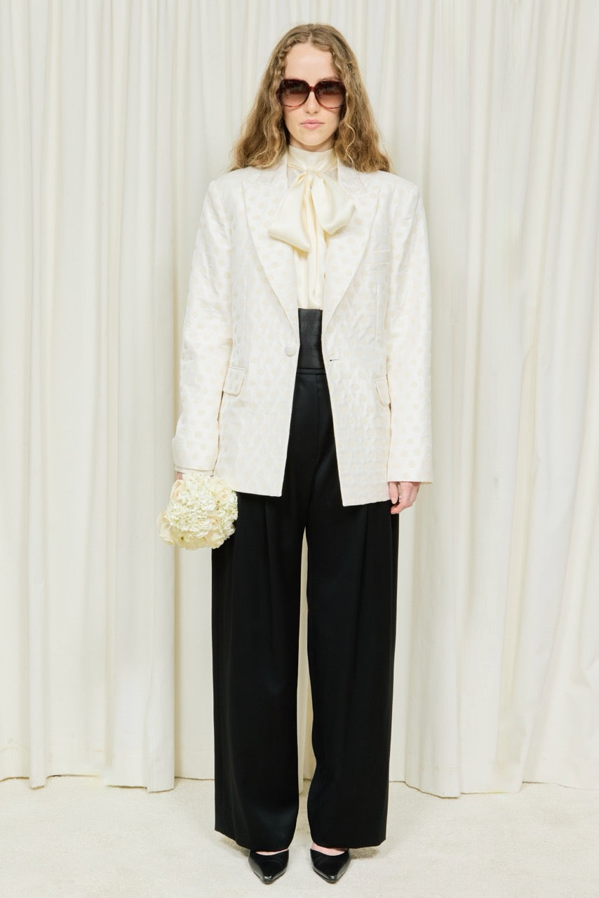 Norman Polkadot Jacquard Blazer