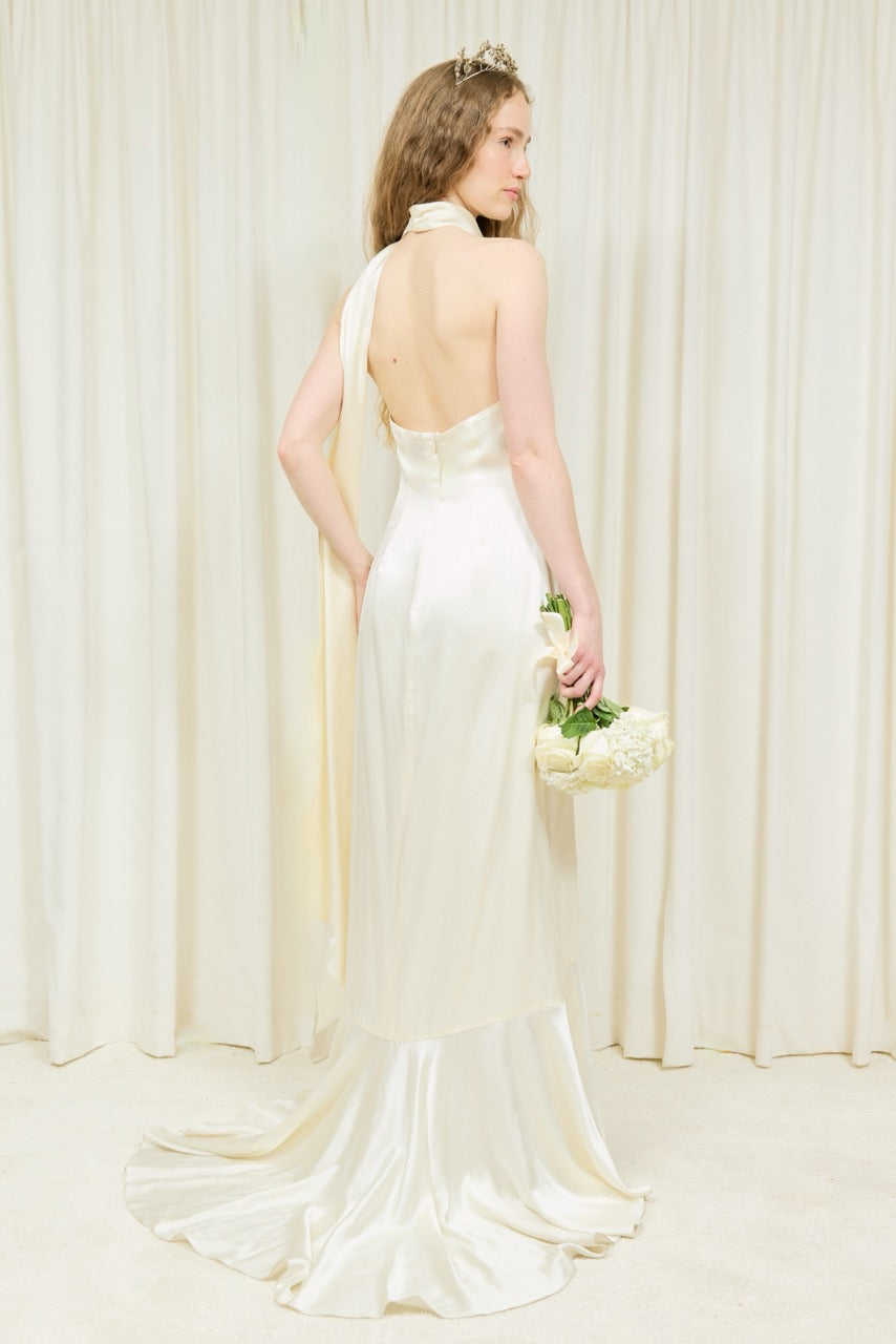 Prinnie Halter Scarf Gown