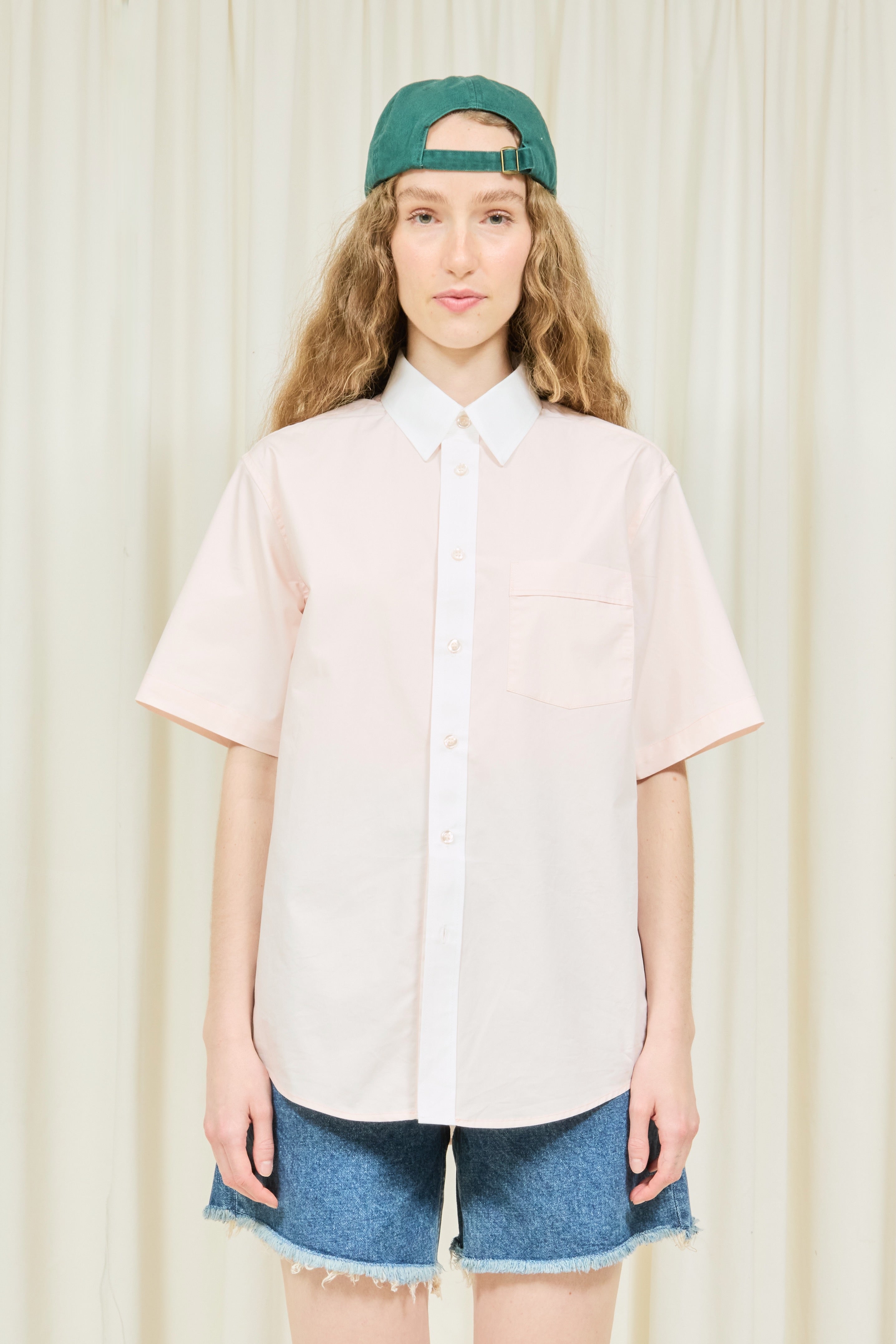 Rodney Contrast Button Down Shirt