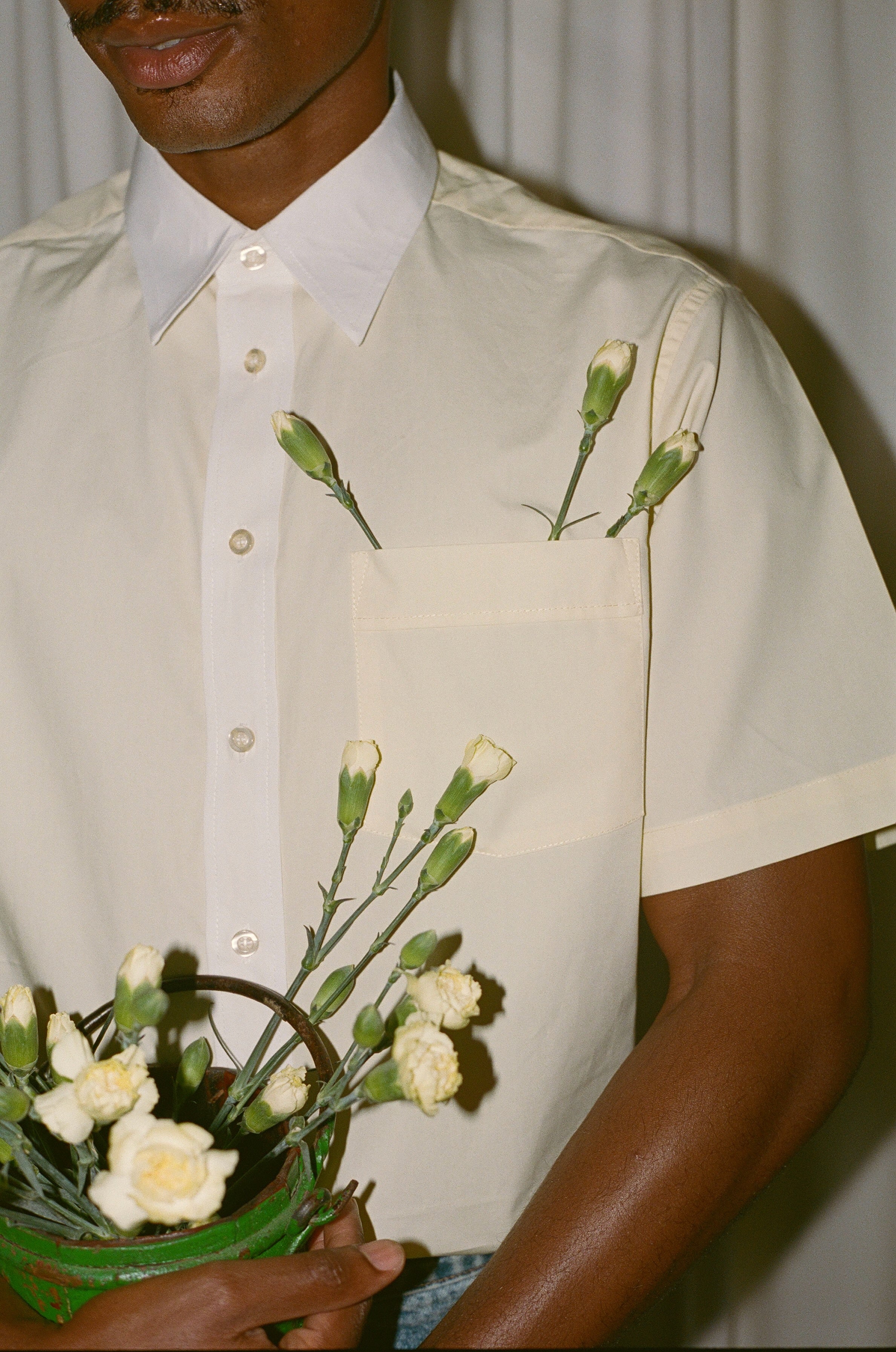 Rodney Contrast Button Down Shirt