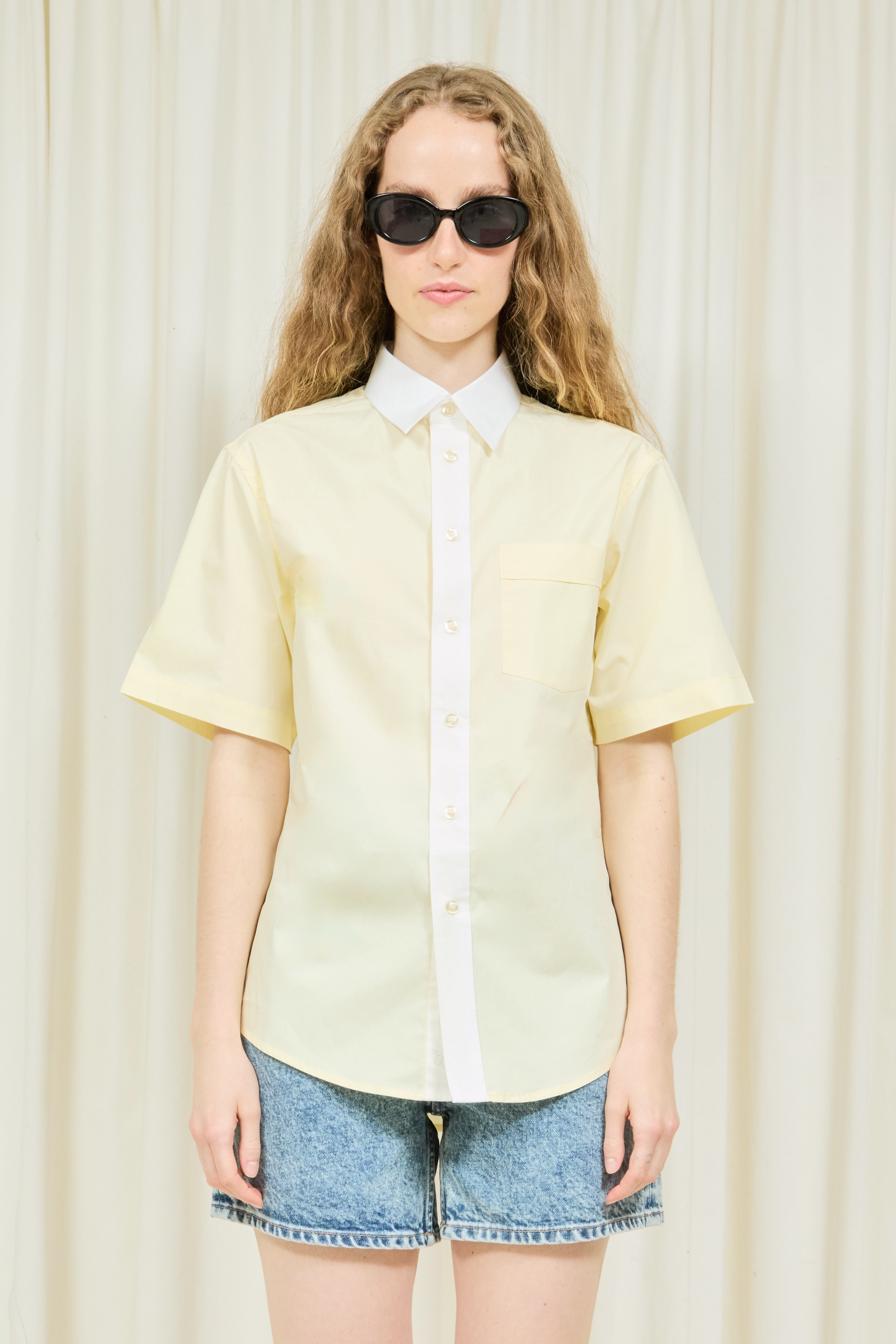 Rodney Contrast Button Down Shirt