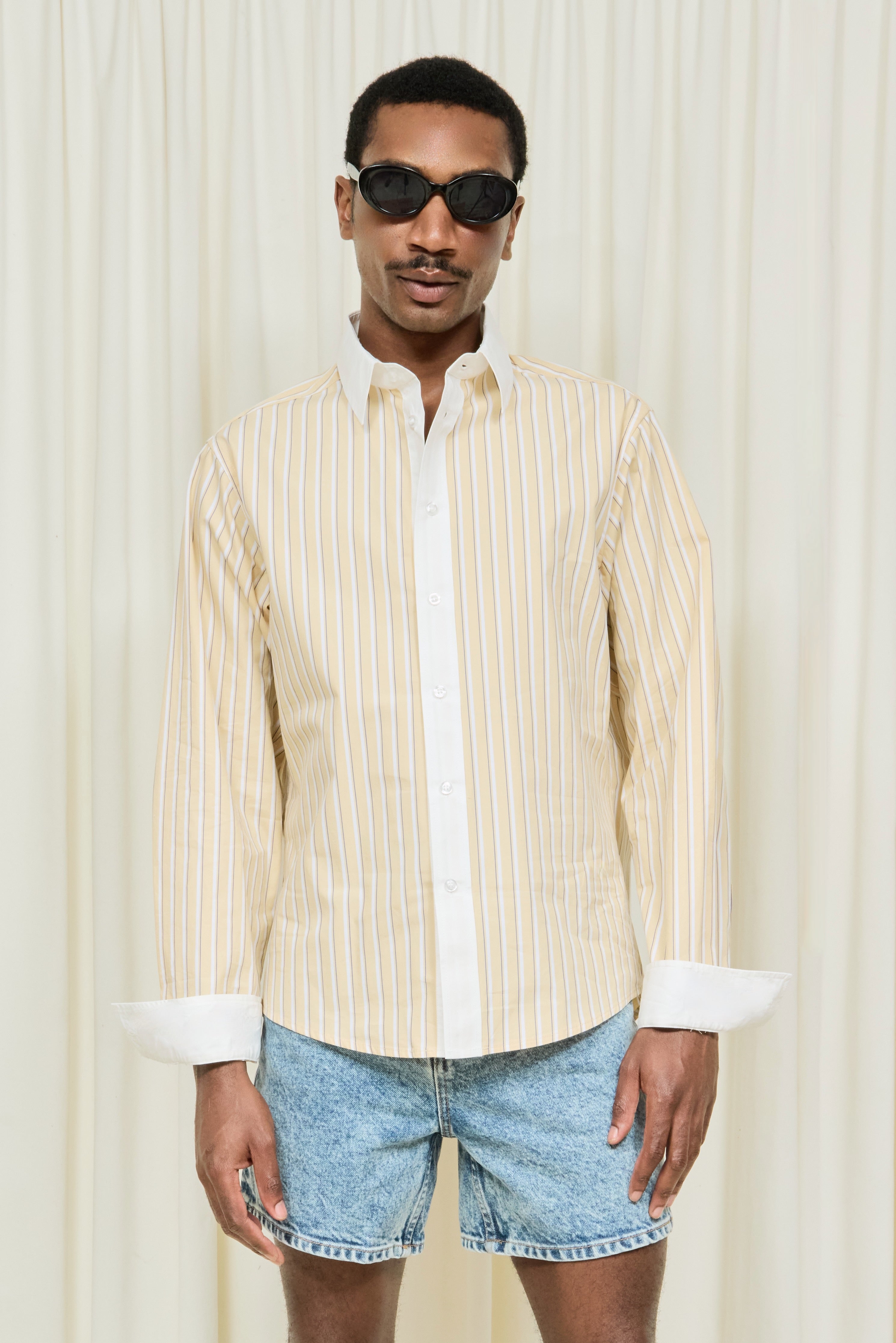 Rodney Contrast Placket Shirt