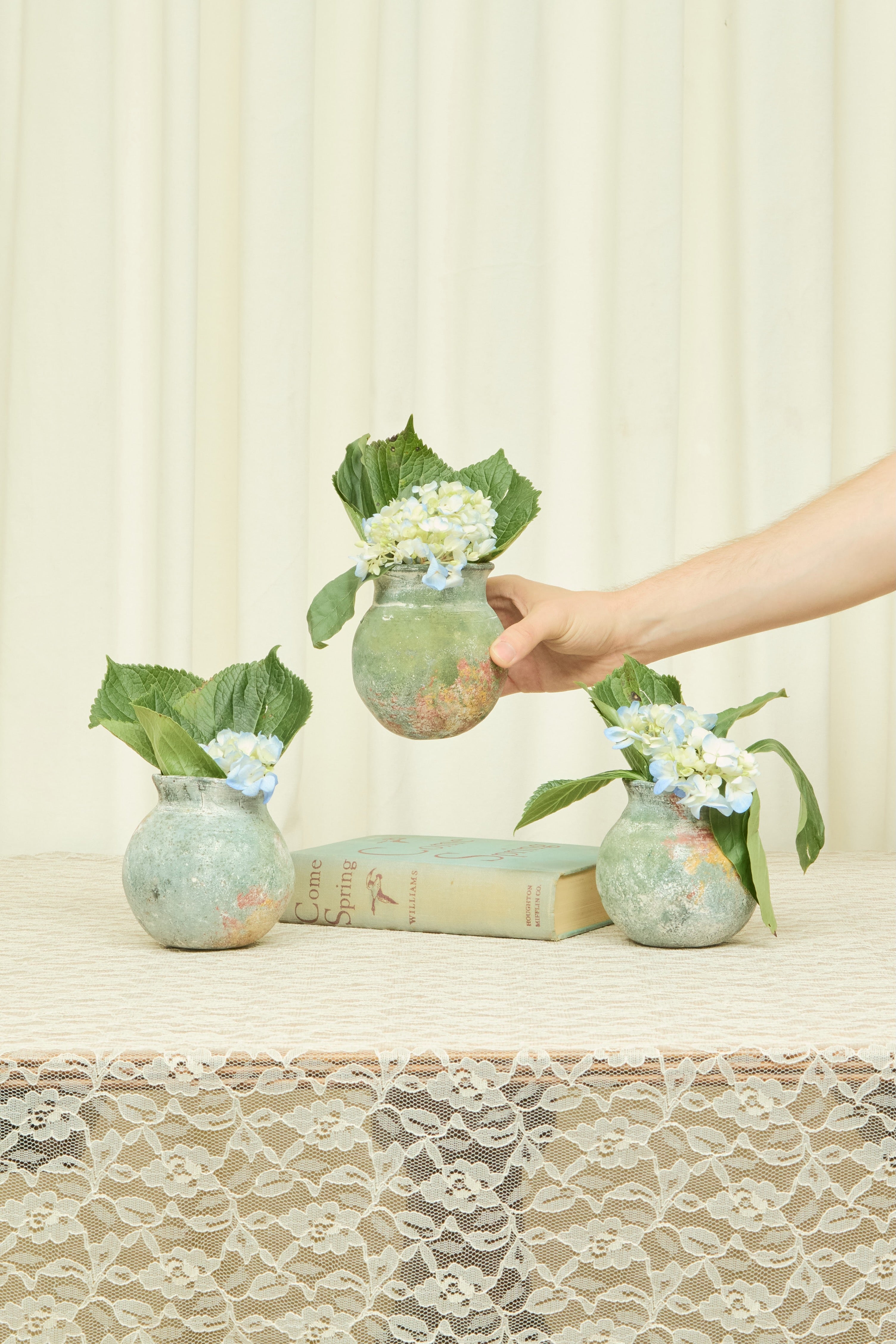 Vintage Artists Vases Set/3