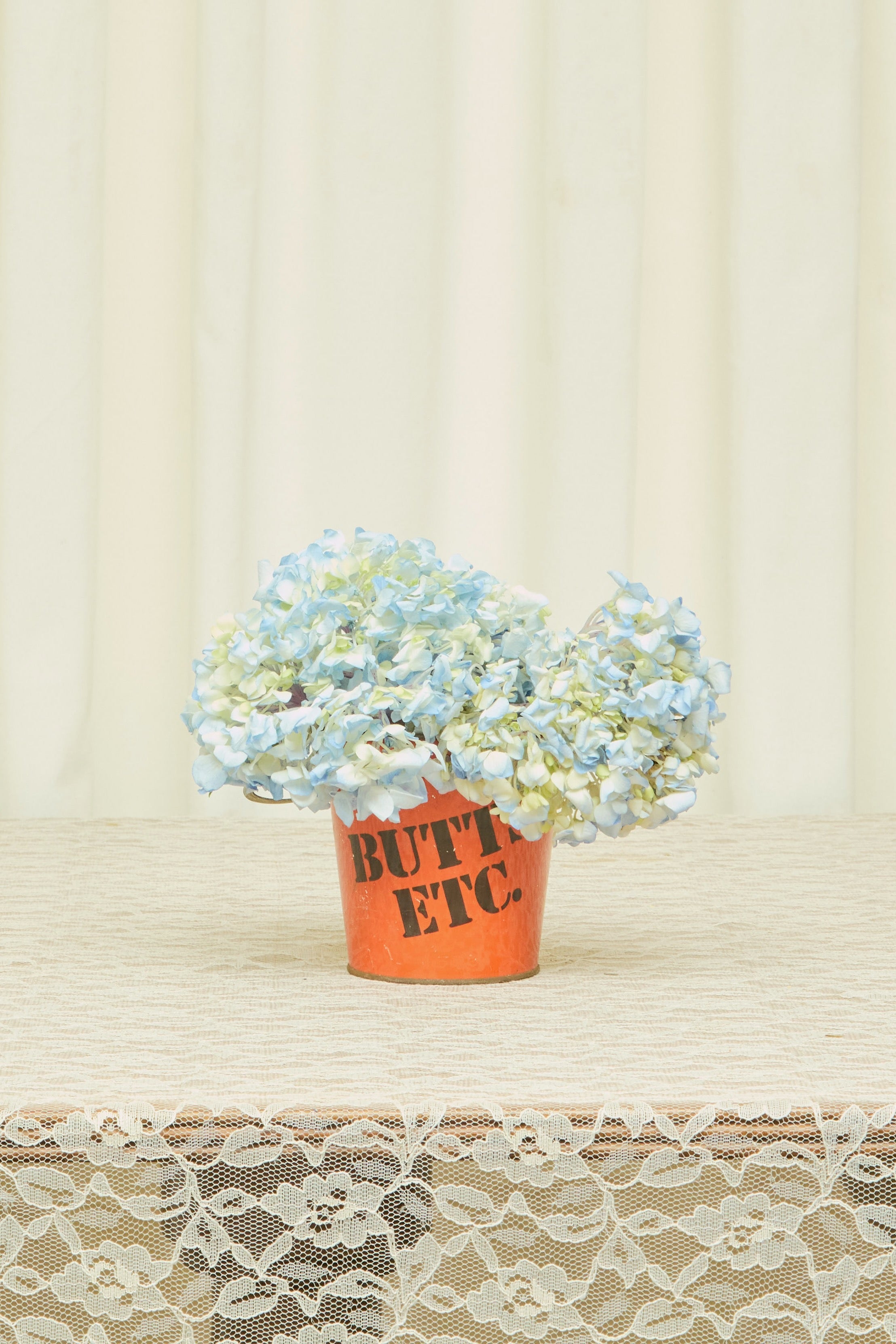 Vintage "Butts Etc" Metal Bucket