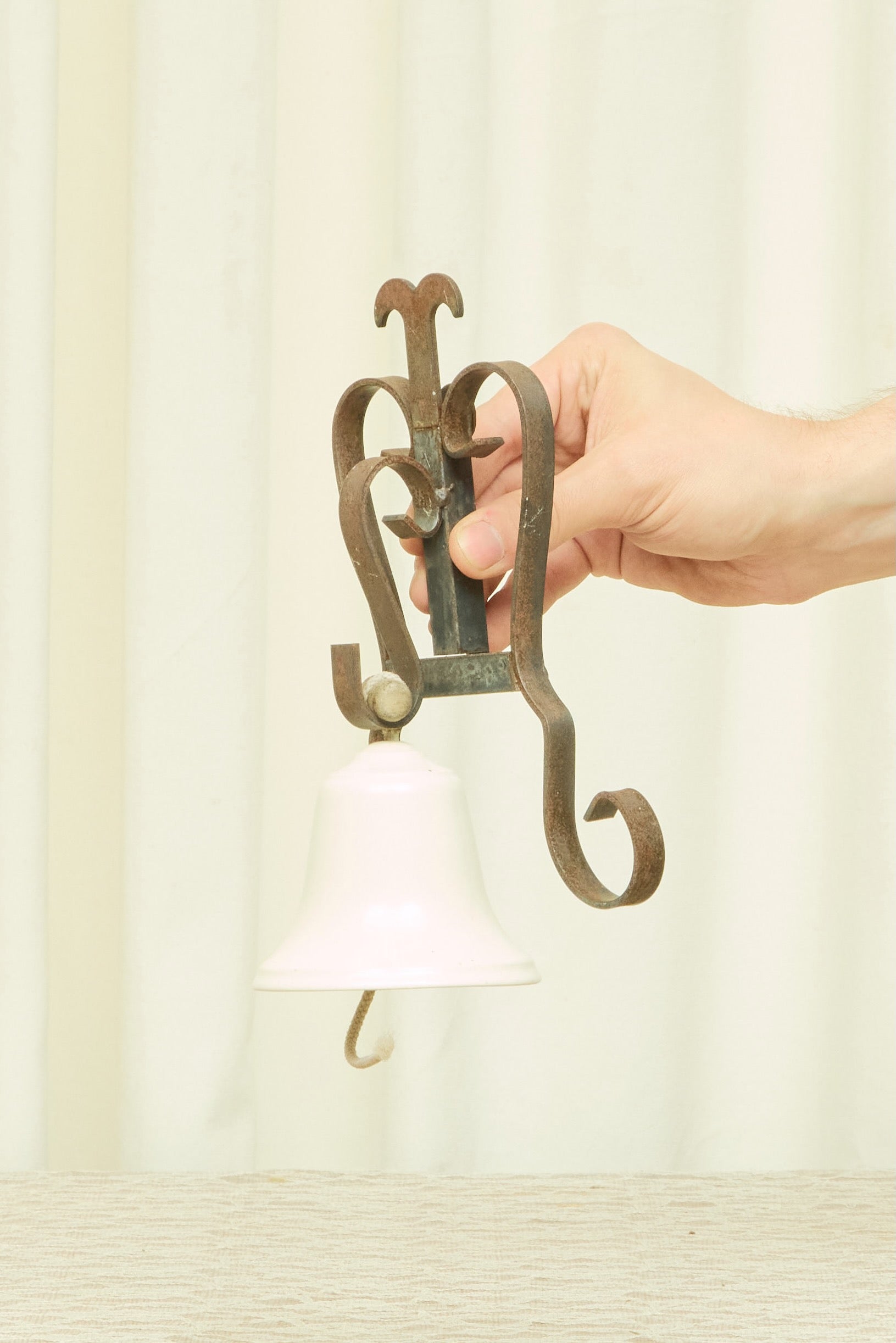Vintage Ceramic Wall Bell