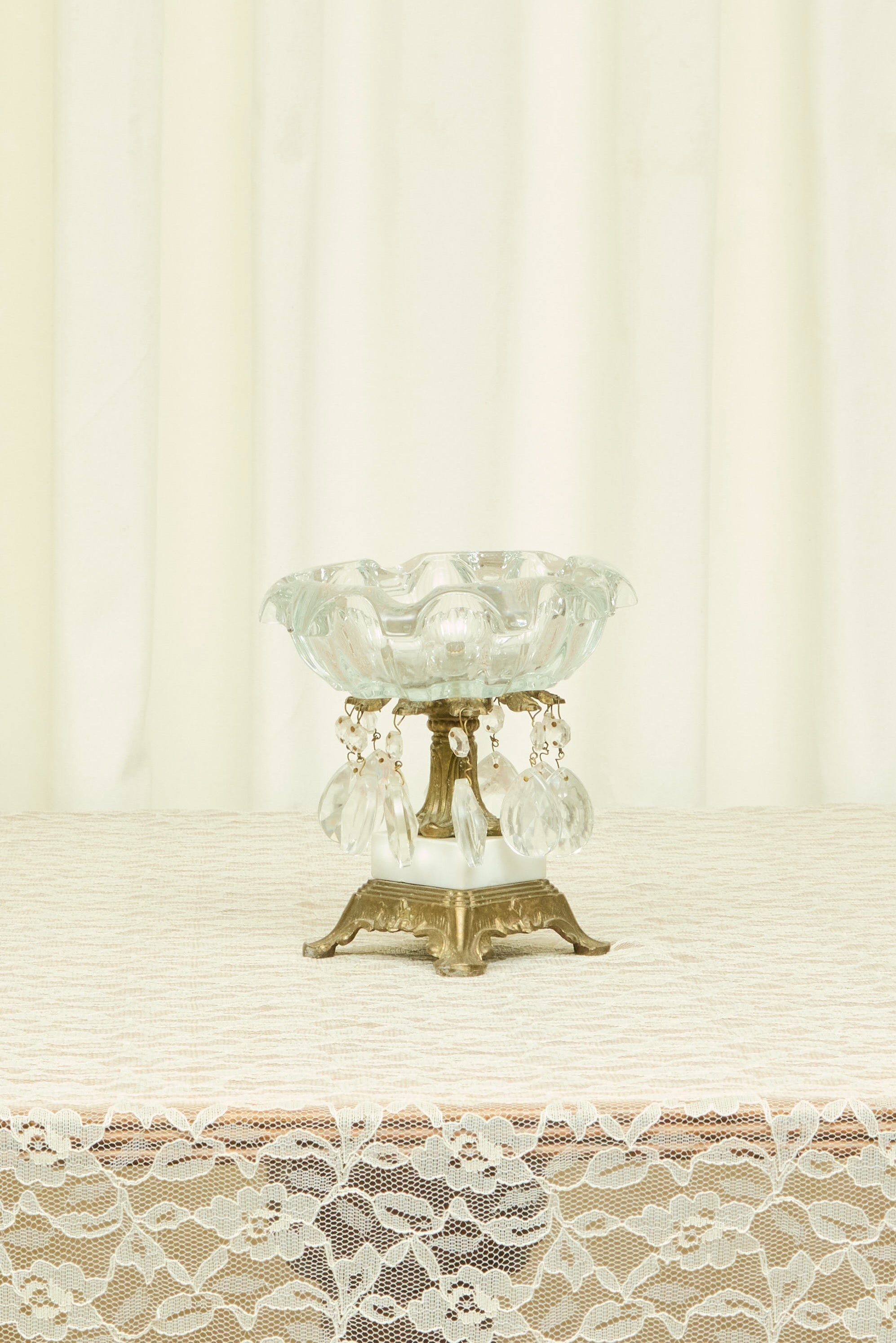 Vintage Crystal Ash Tray