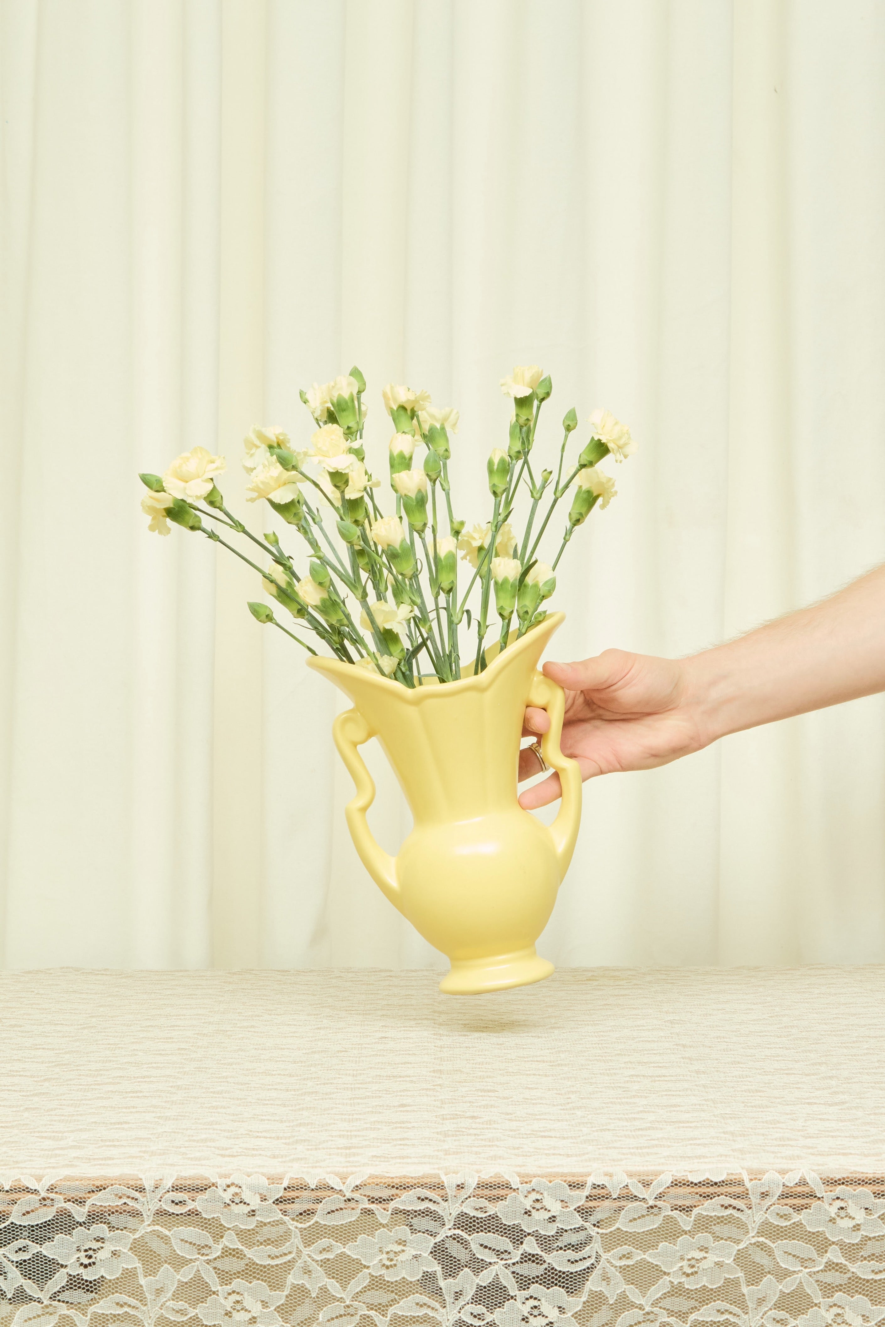 Vintage Double Handle Vase