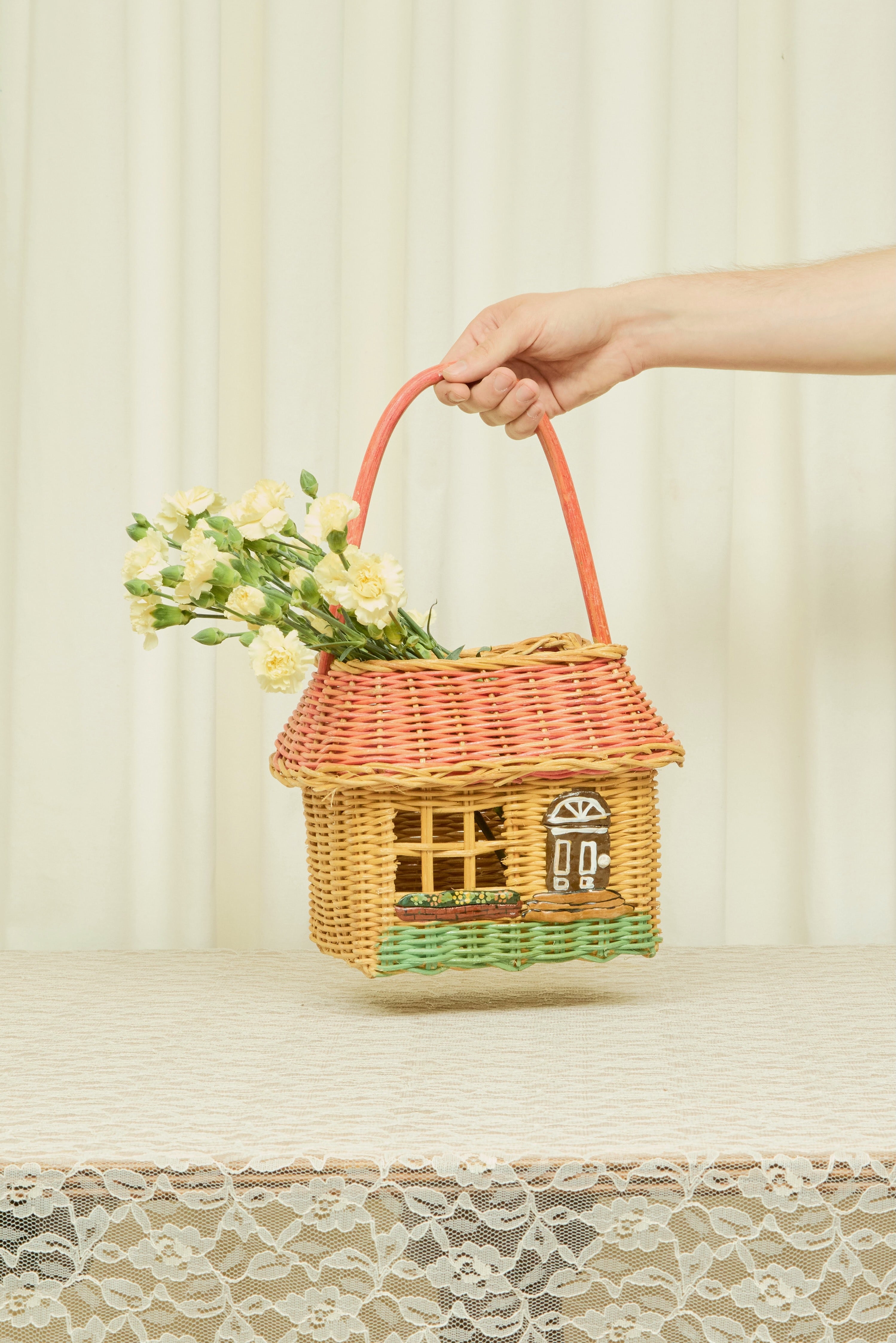 Vintage House Basket