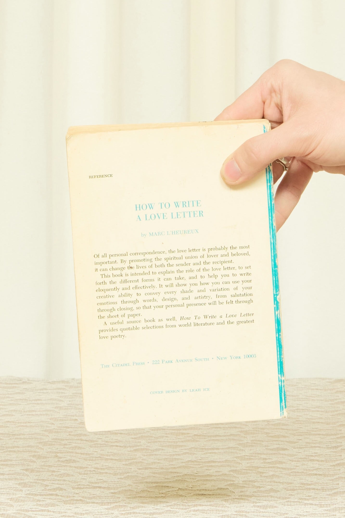 Vintage "How to Write a Love Letter" Book (1966)