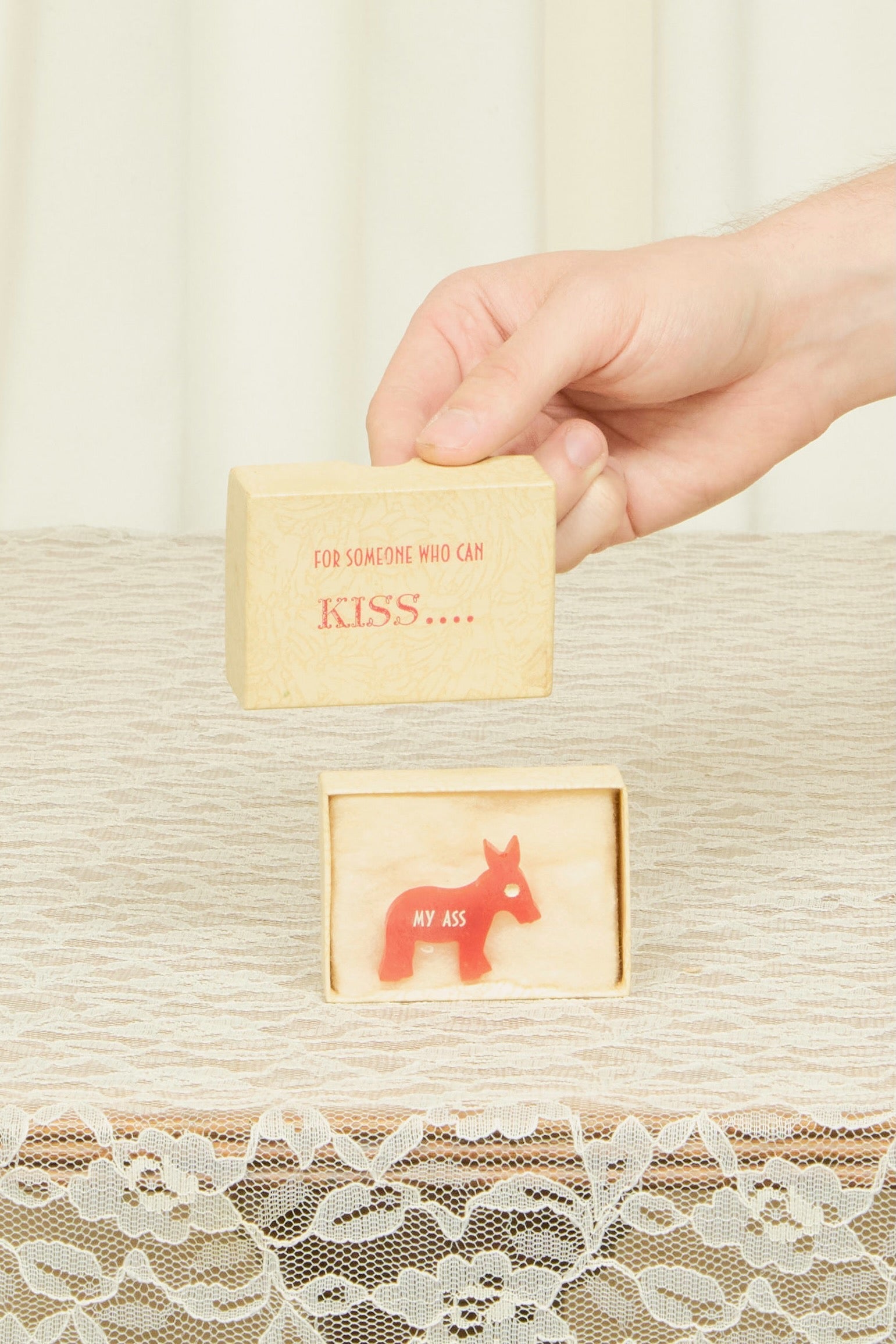 Vintage Kiss my... Gag Gift