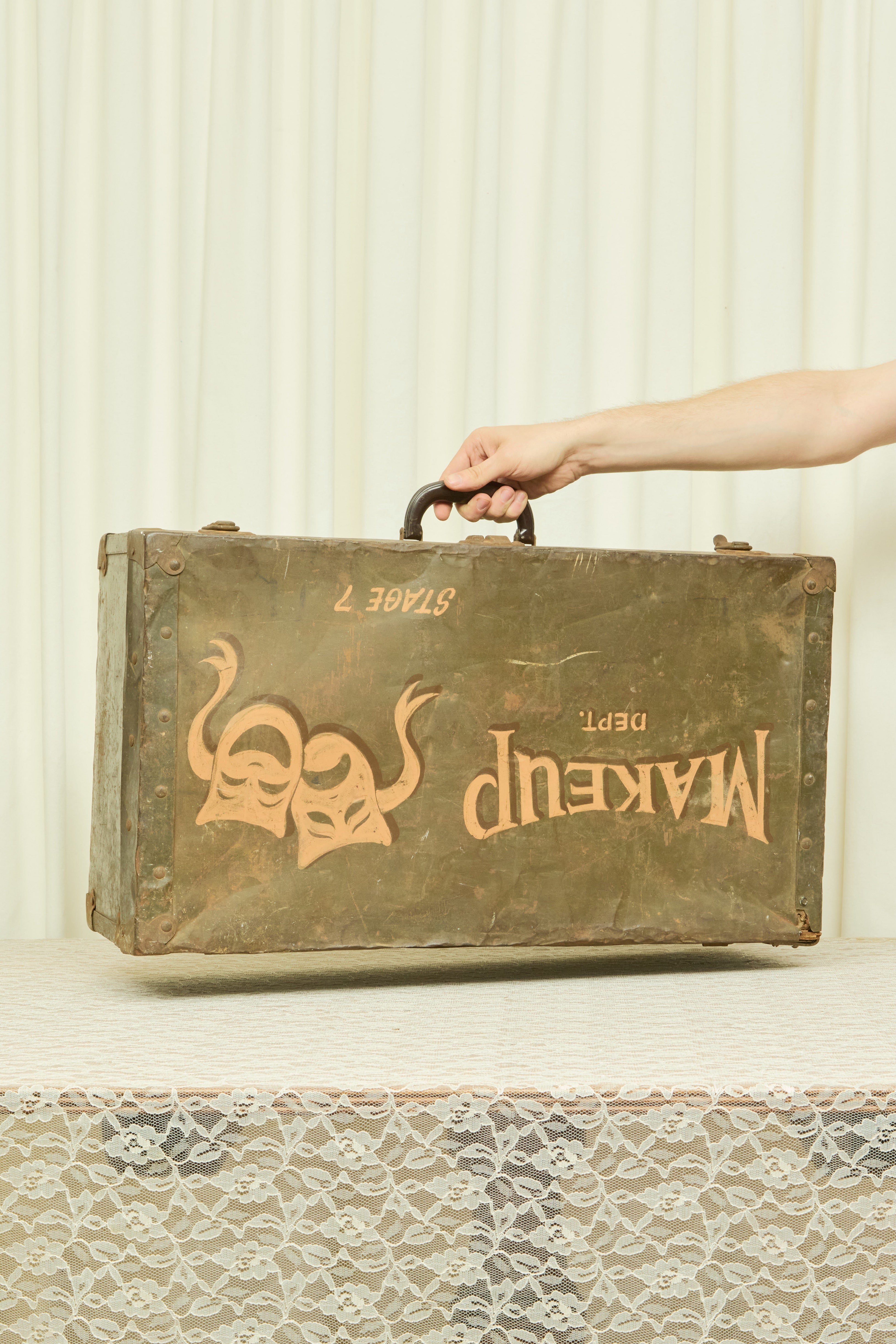 Vintage "Makeup Department" Trunk