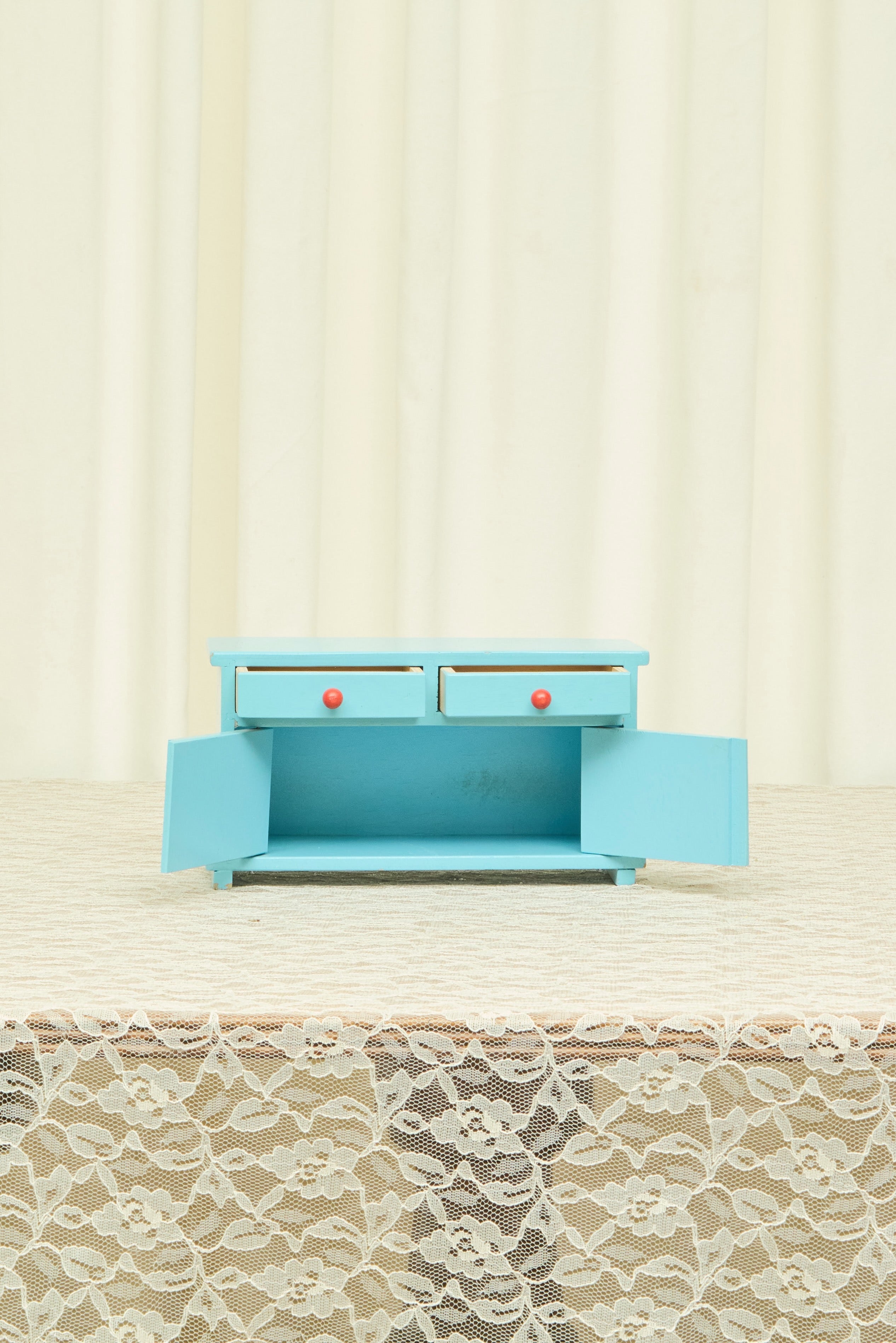 Vintage Painted Dresser Jewelry Box