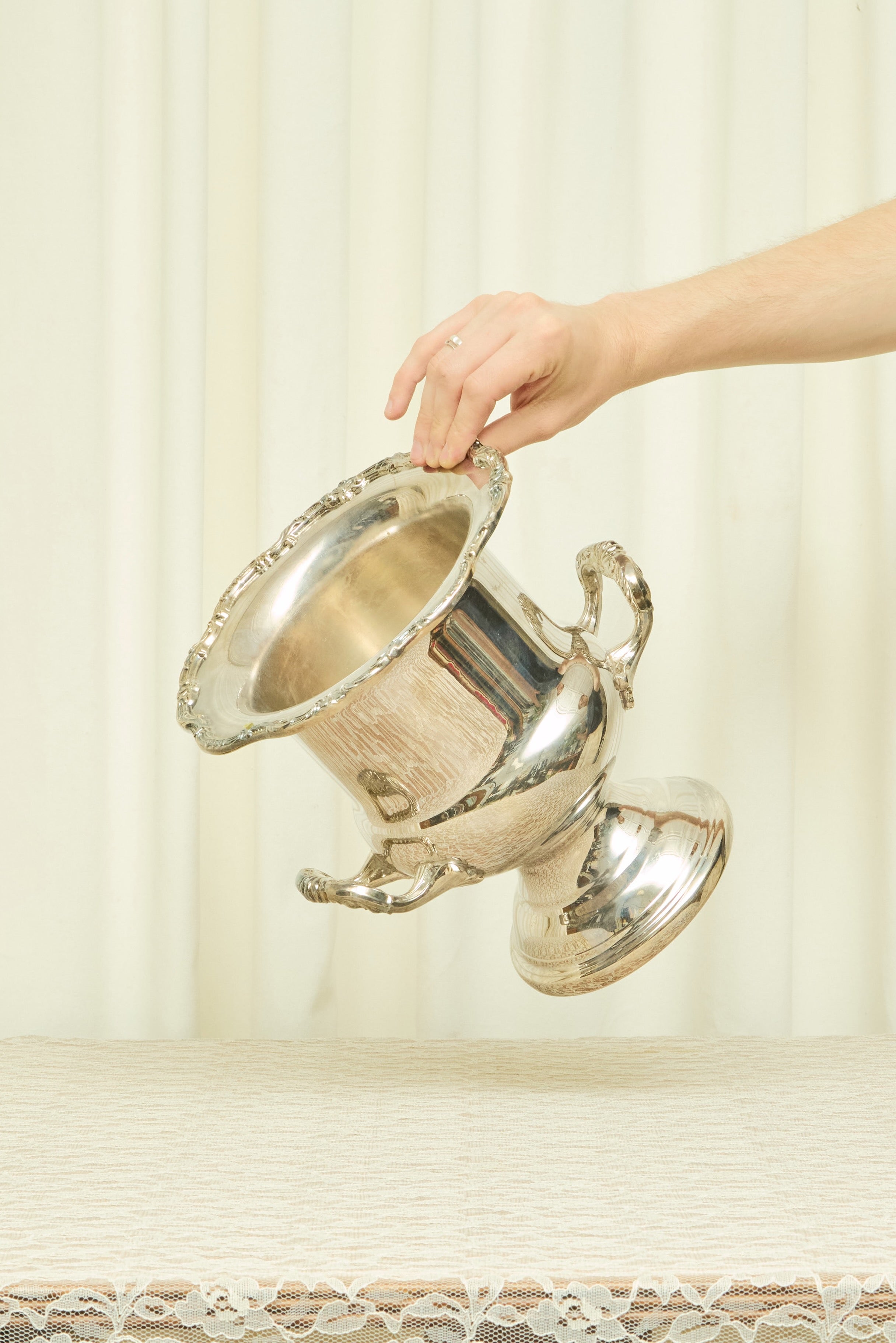 Vintage Silver Champagne Bucket