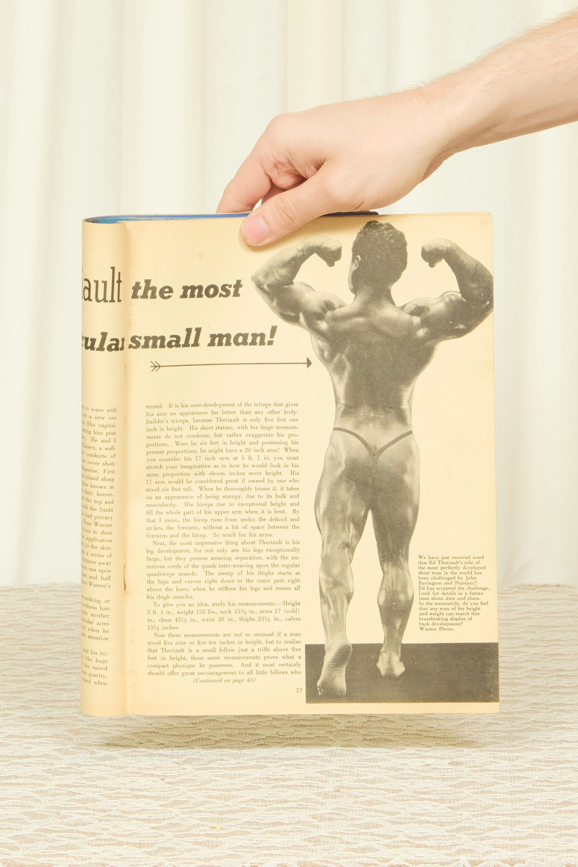 Vintage "Your Physique" Fitness Magazine (1950)
