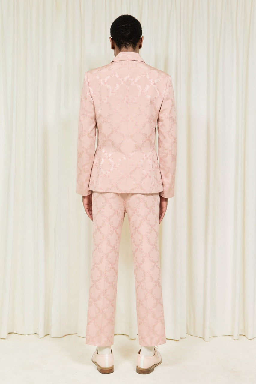 Walt Embroidered Trellis Blazer