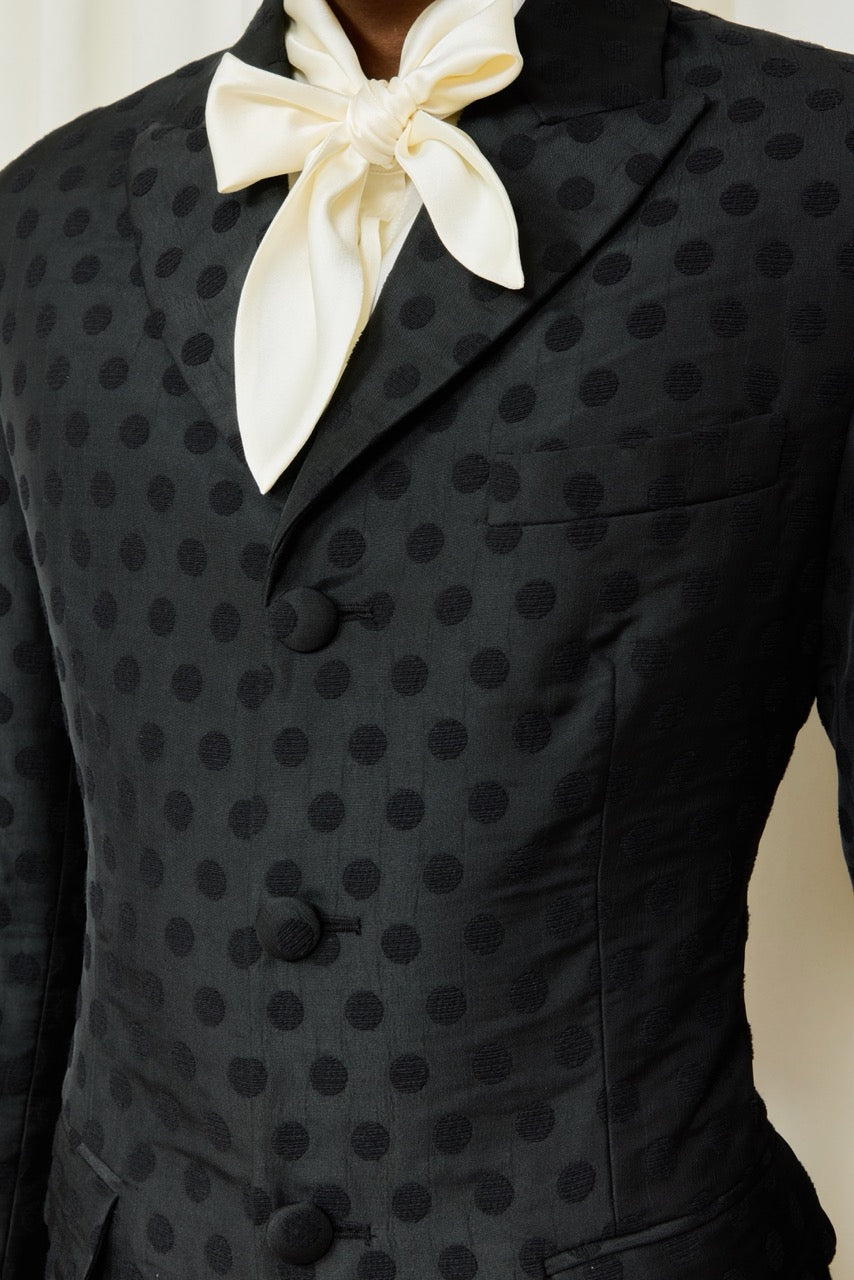 Walt Polkadot Jacquard Blazer