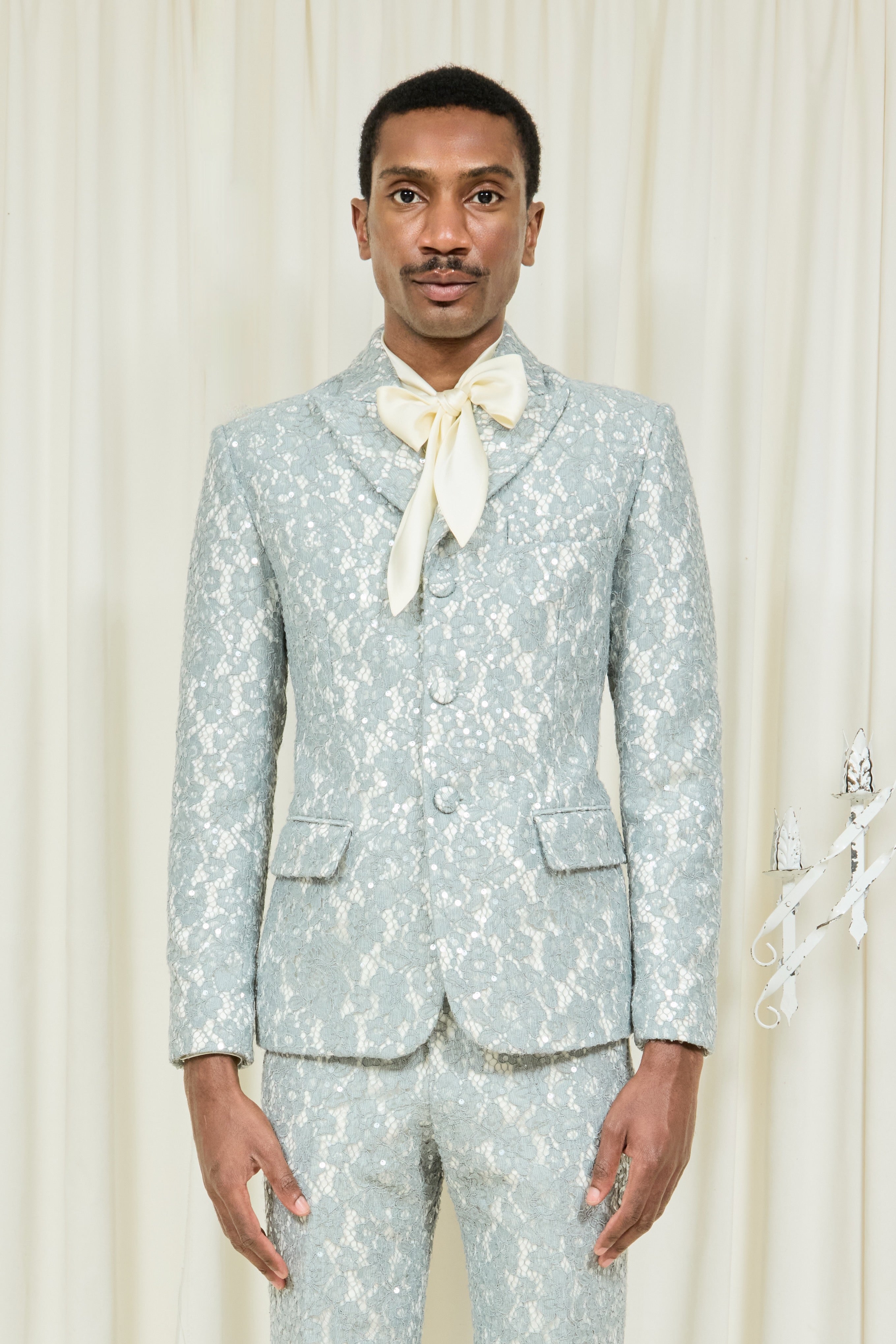 Walt Sequin Lace Blazer