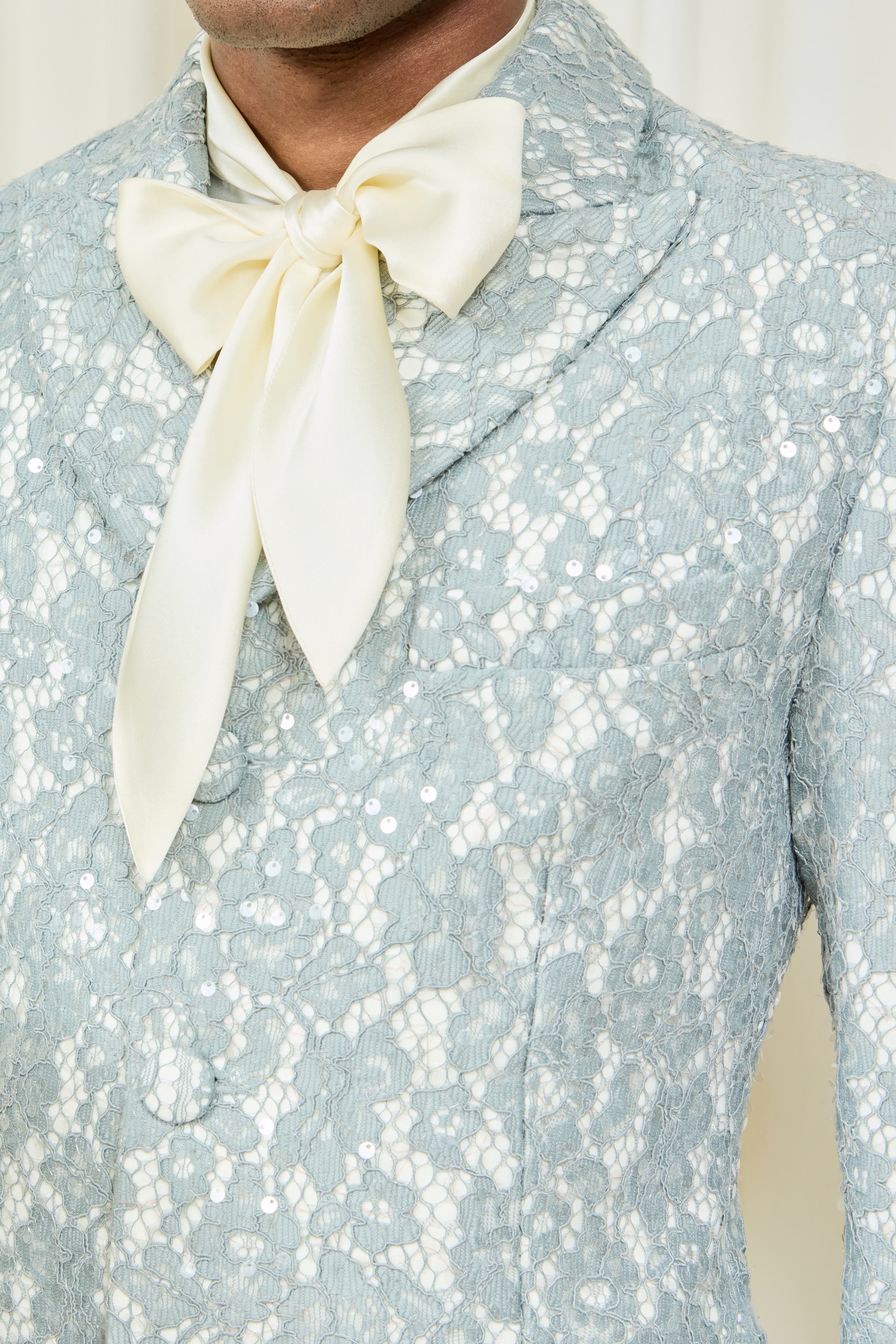 Walt Sequin Lace Blazer