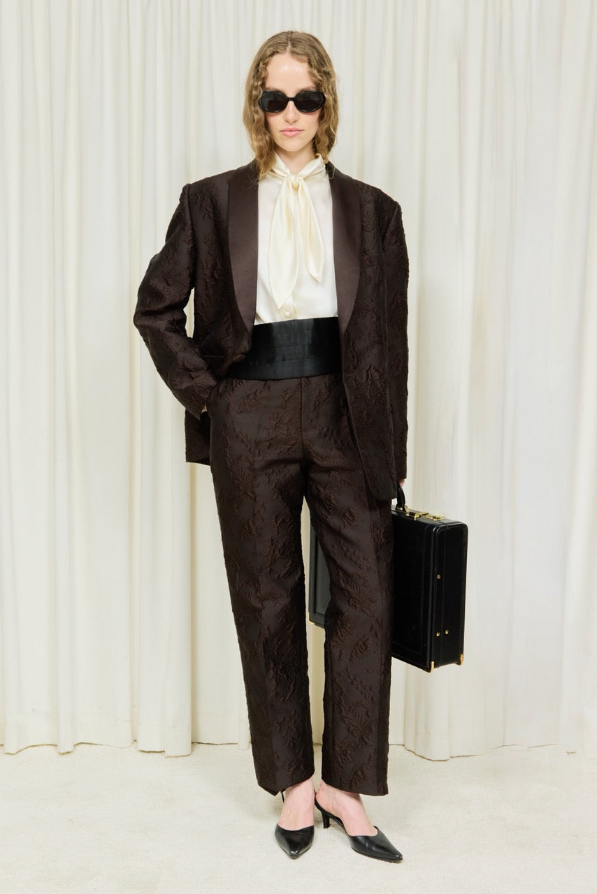Wesley Brocade Tuxedo Blazer