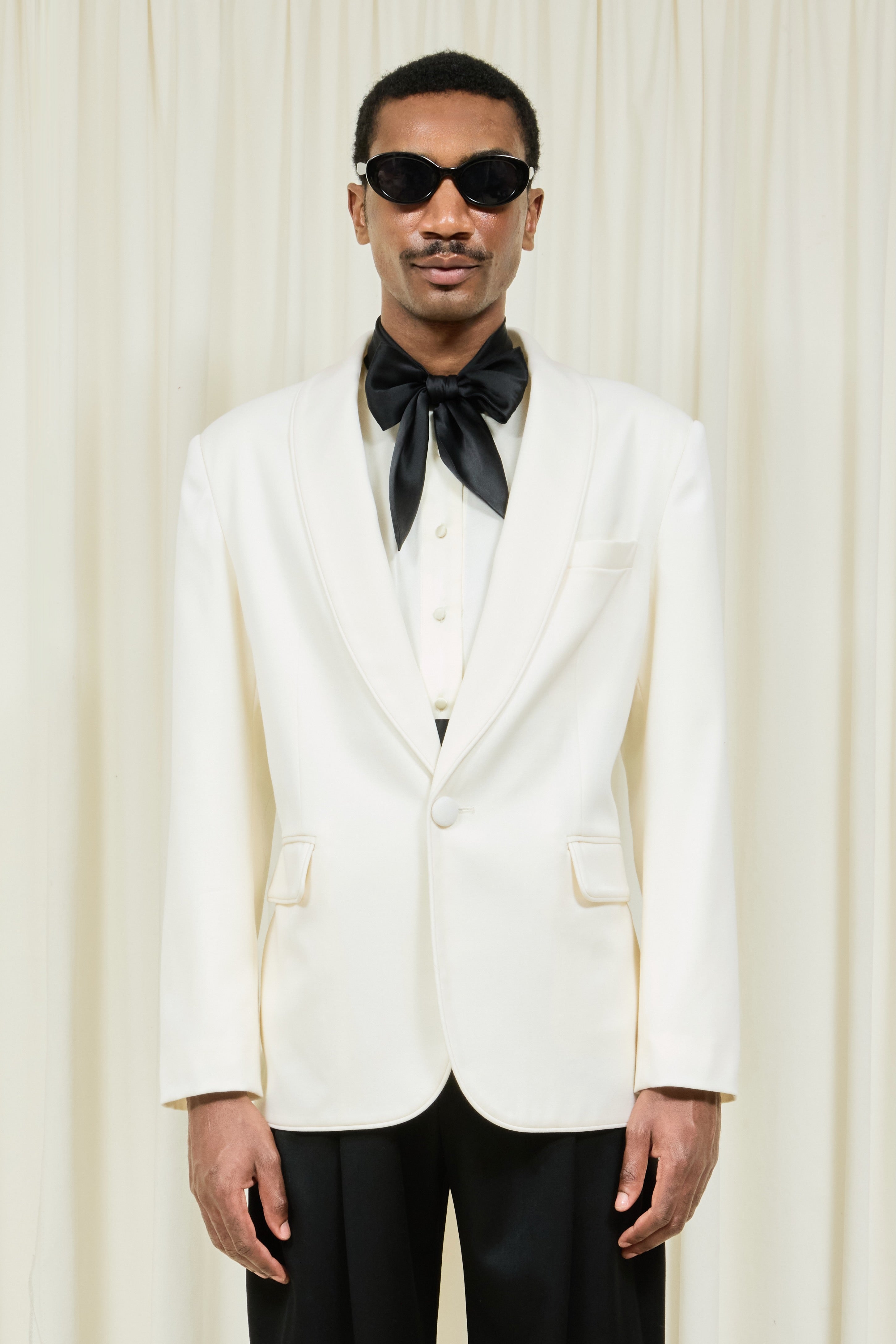 Wesley Piped Tuxedo Blazer