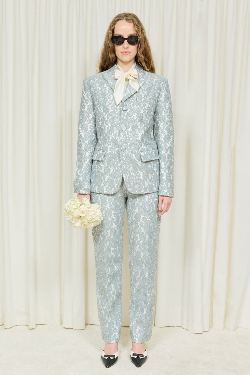 Willie Sequin Lace Trouser