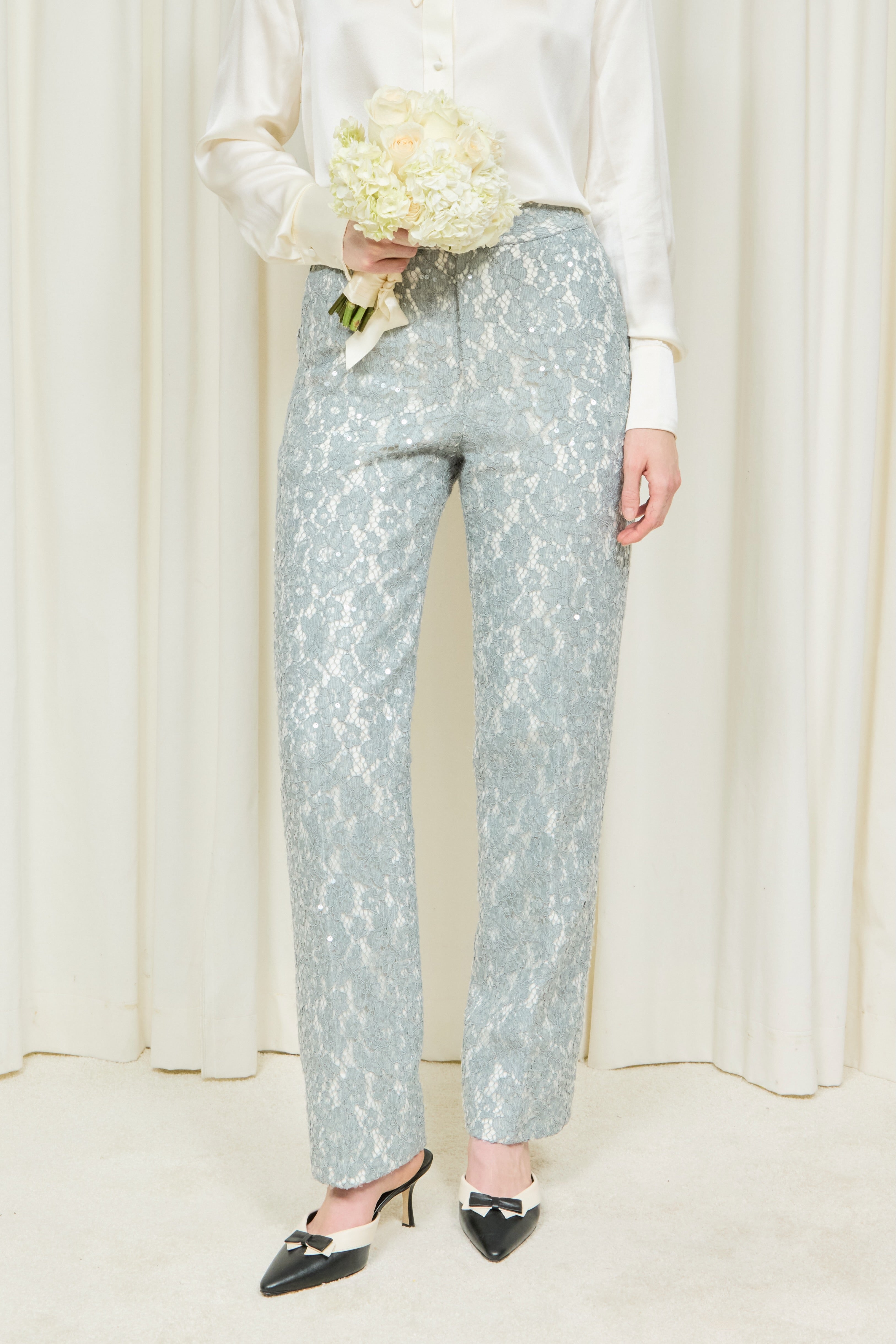 Willie Sequin Lace Trouser
